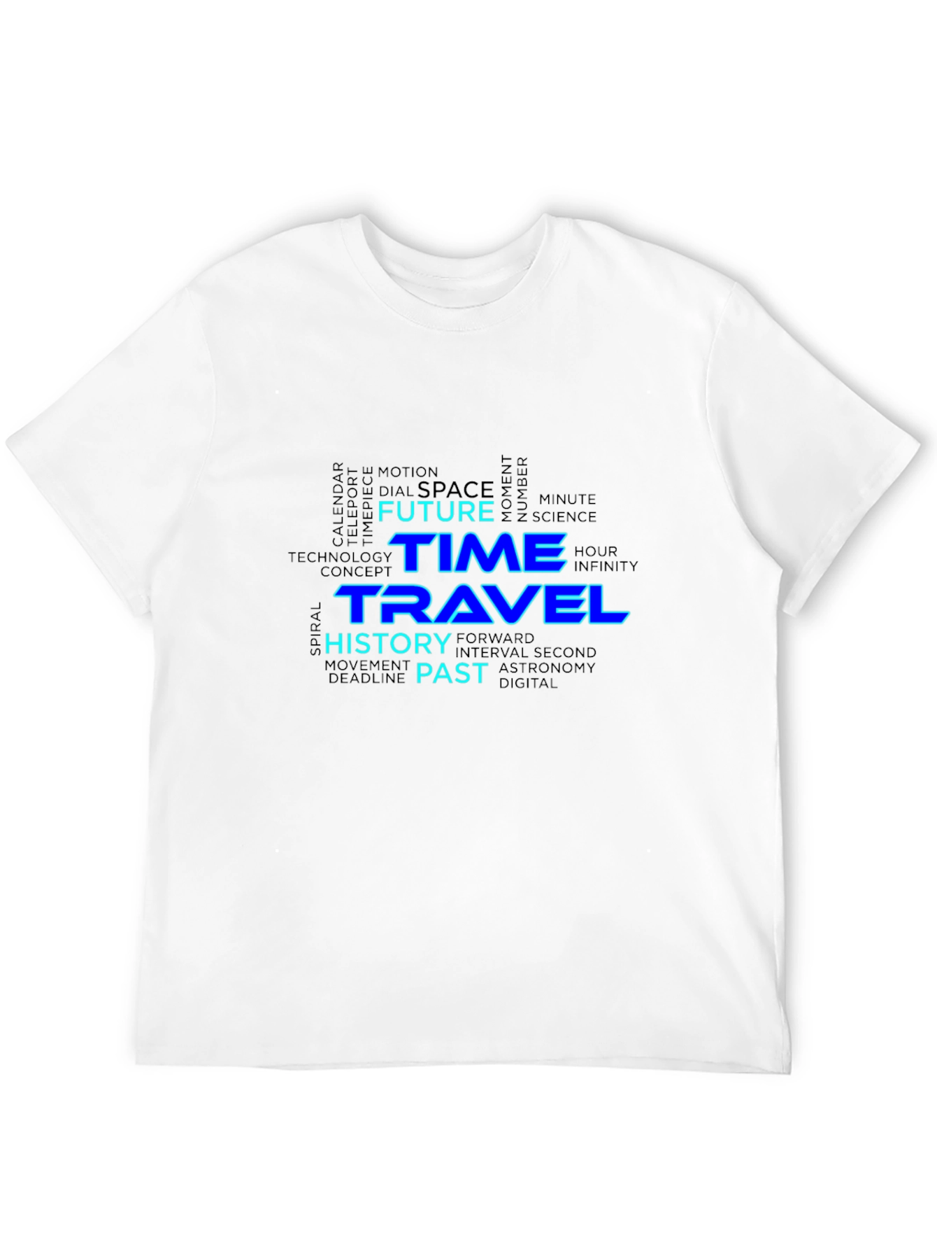 Time Travel T-Shirt - Future History Past Design