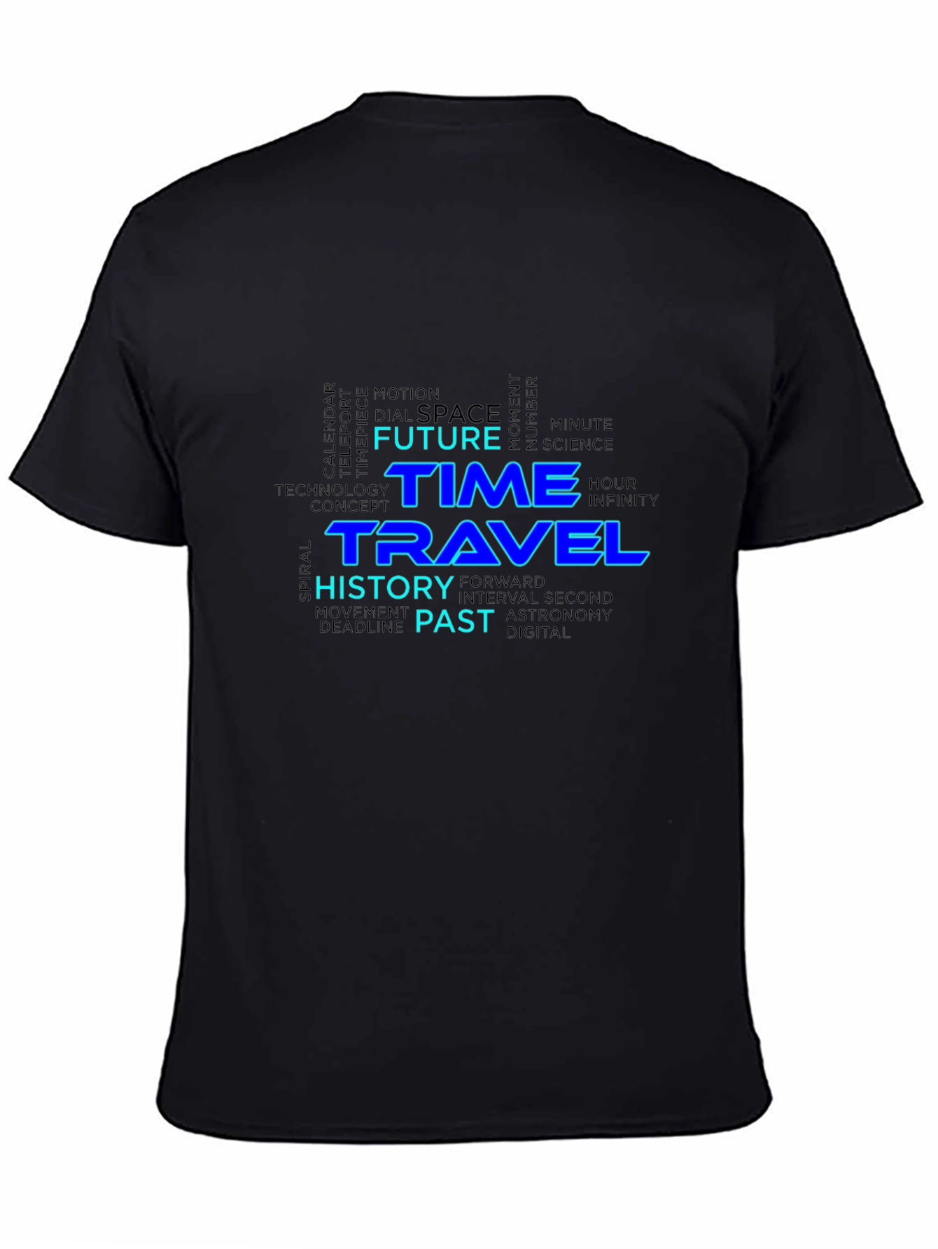 Time Travel T-Shirt - Future History Past Design