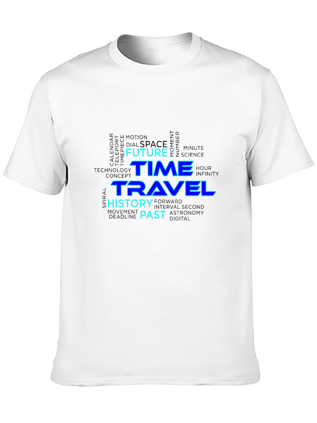 Time Travel T-Shirt - Future History Past Design