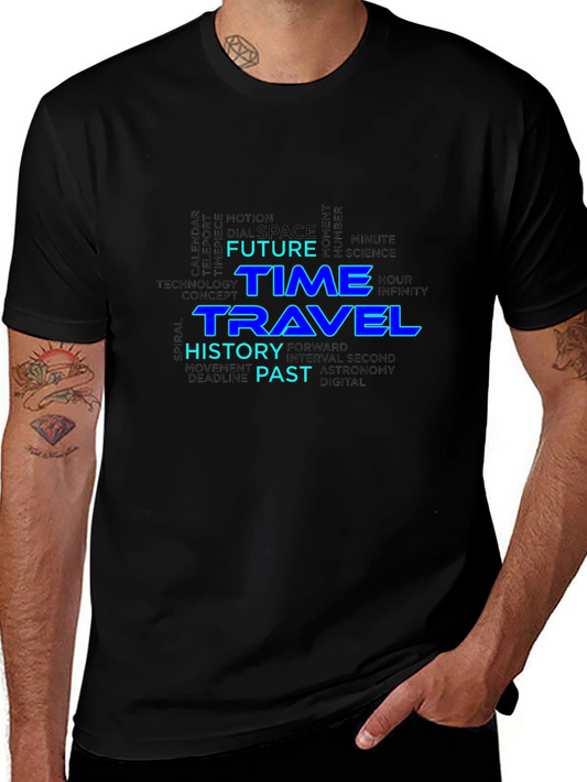 Time Travel T-Shirt - Future History Past Design
