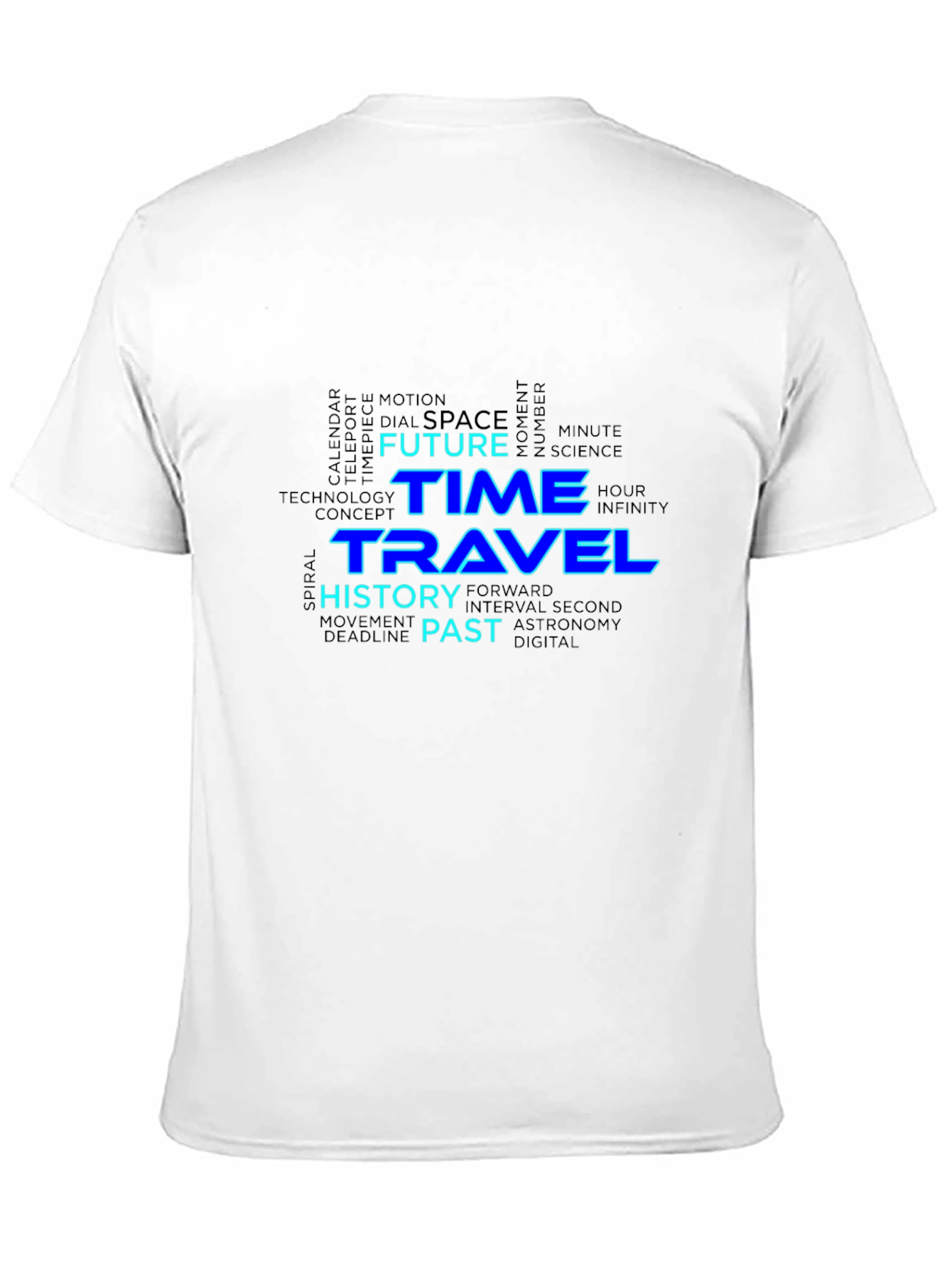 Time Travel T-Shirt - Future History Past Design