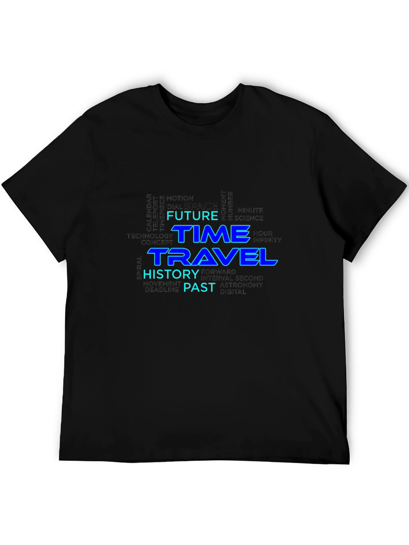 Time Travel T-Shirt - Future History Past Design