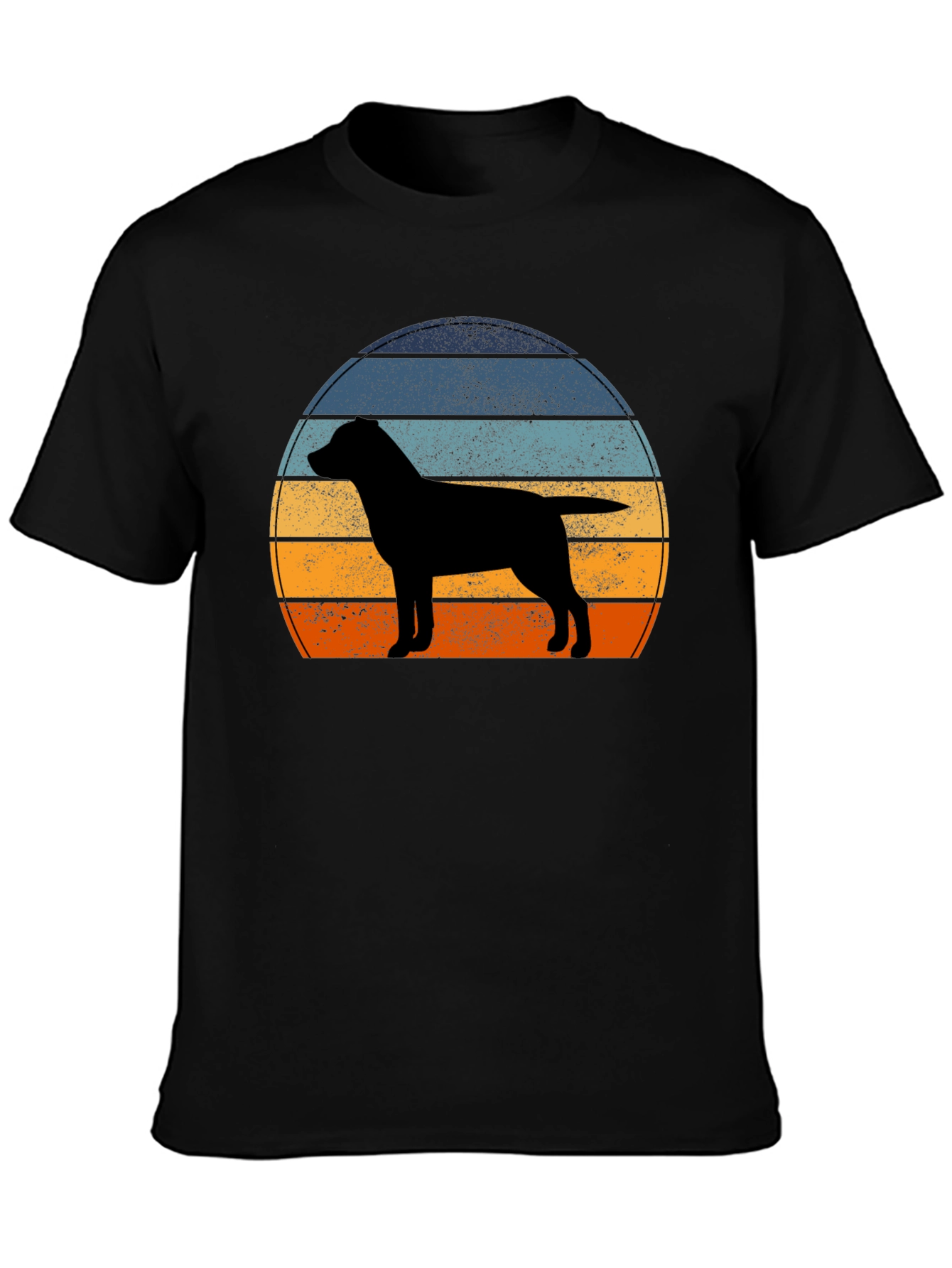 Retro Dog Silhouette T-Shirt