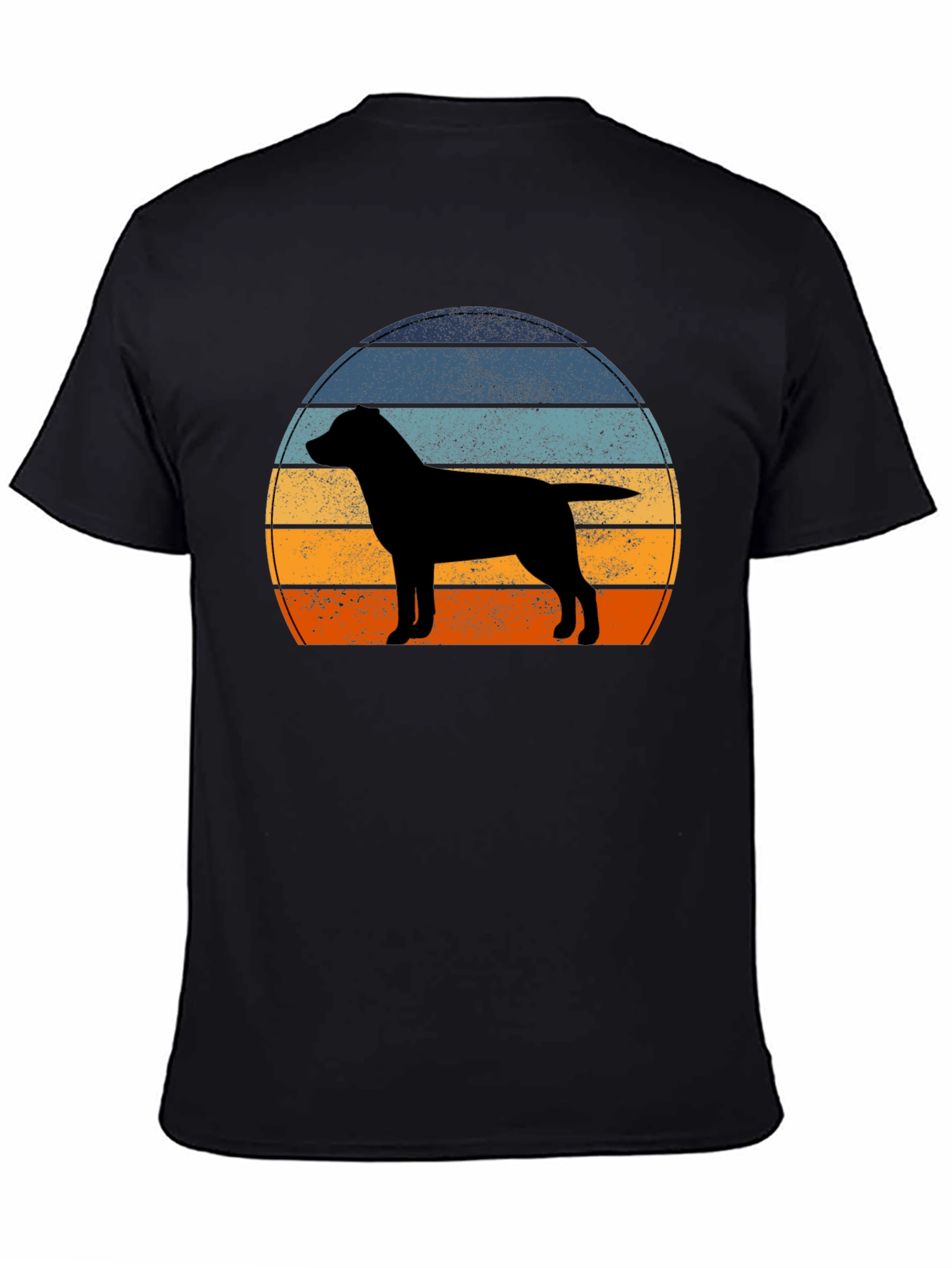 Retro Dog Silhouette T-Shirt