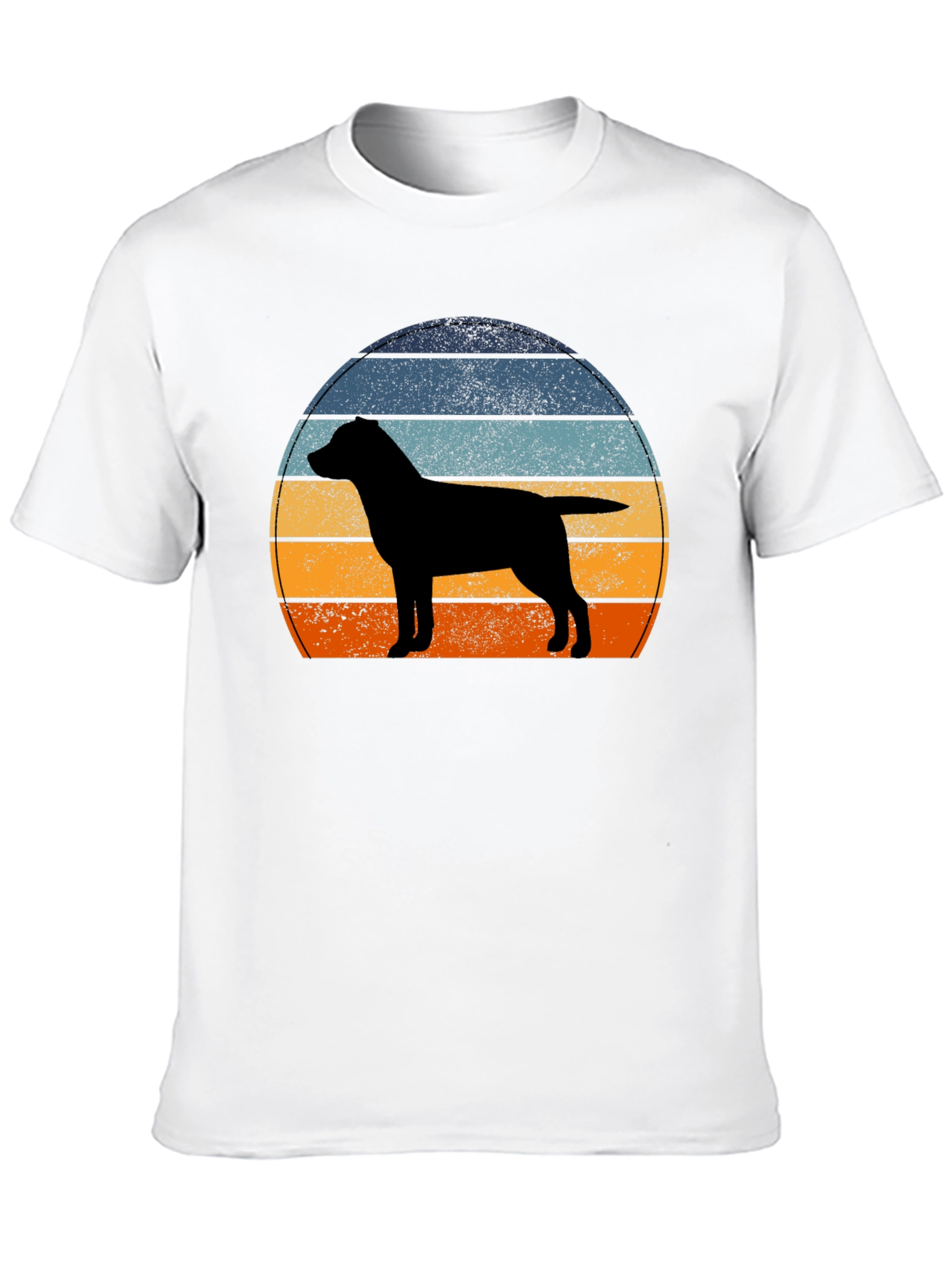Retro Dog Silhouette T-Shirt