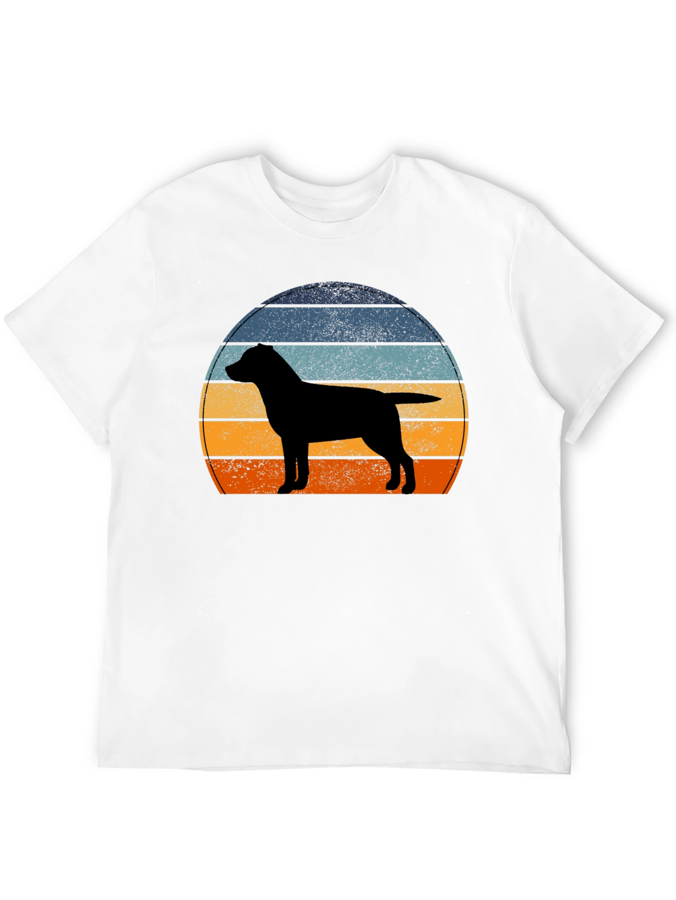 Retro Dog Silhouette T-Shirt