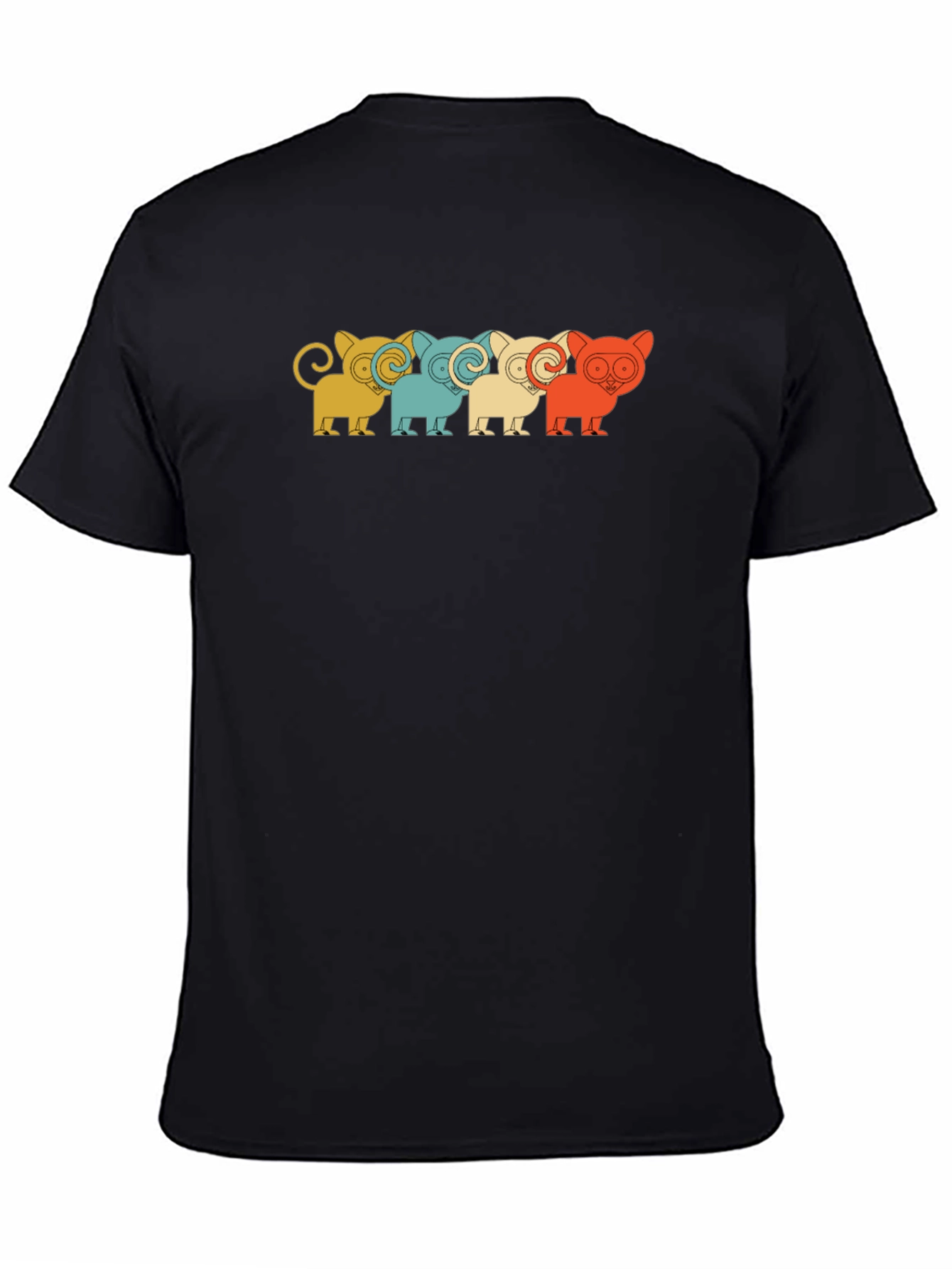 Retro Tarsier Tee - Unique Animal Design
