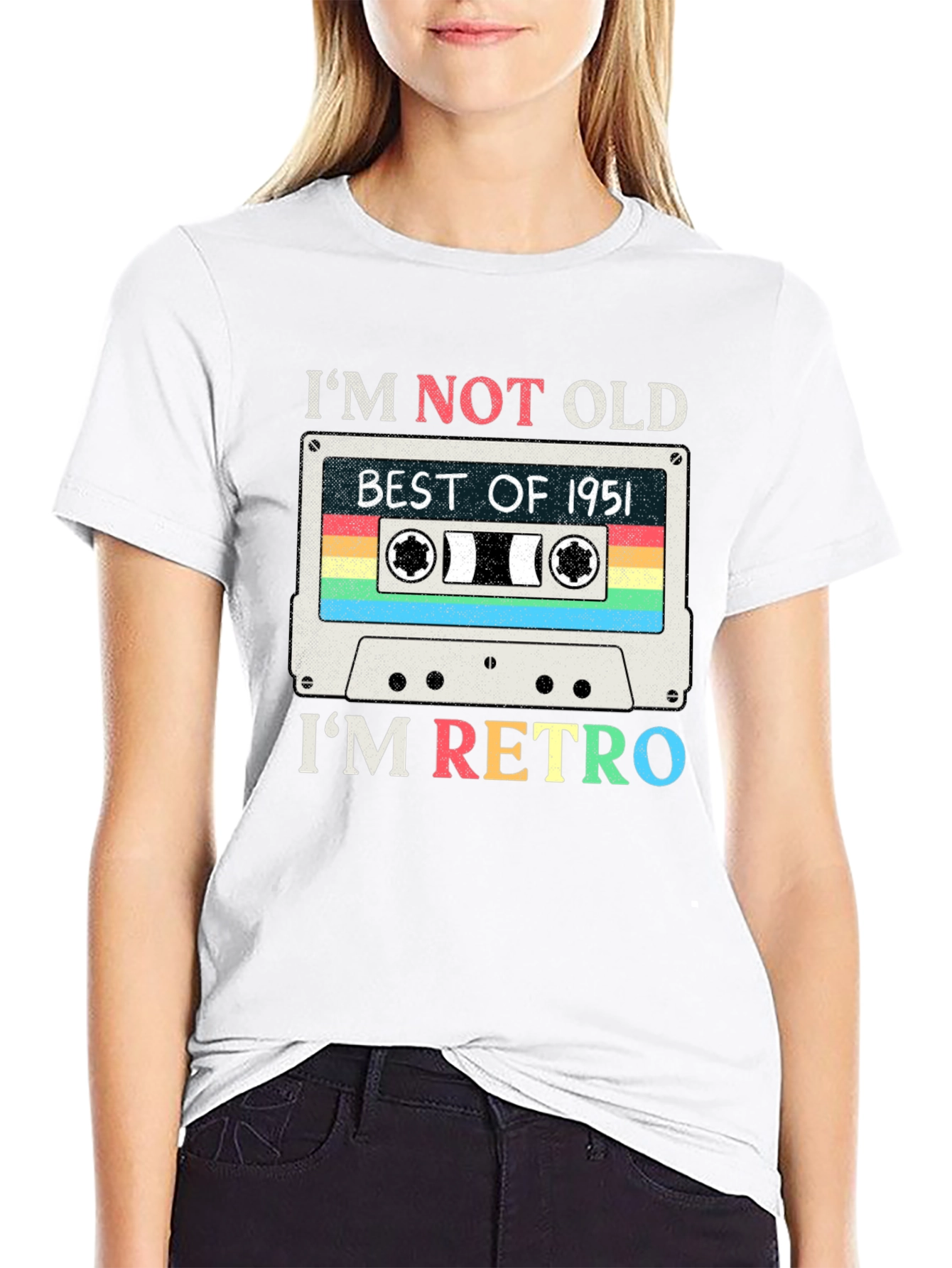 Retro Cassette Tape 1951 Birthday T-Shirt