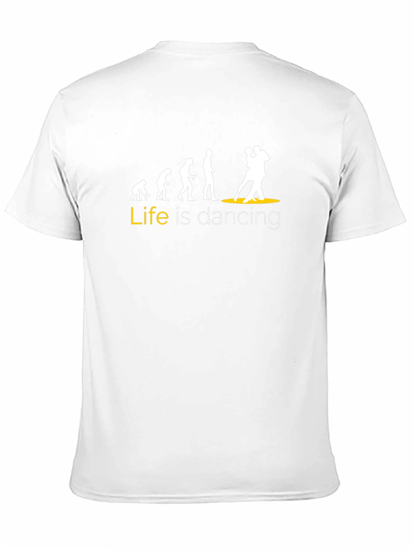 Life is Dancing Evolution Graphic T-Shirt