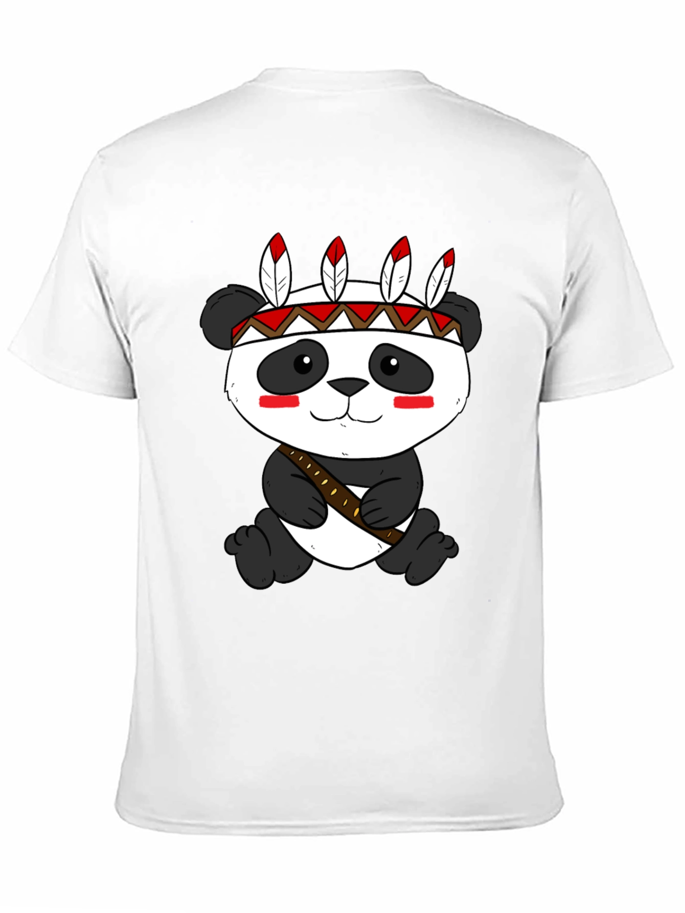 Panda Tee: Native American Style