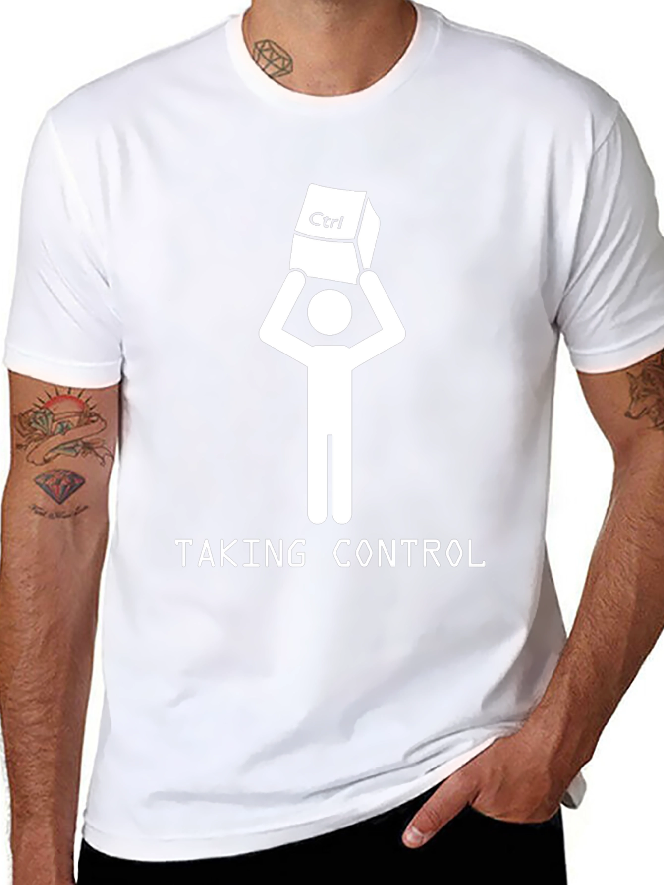 Taking Control T-Shirt - Funny Programmer Gift