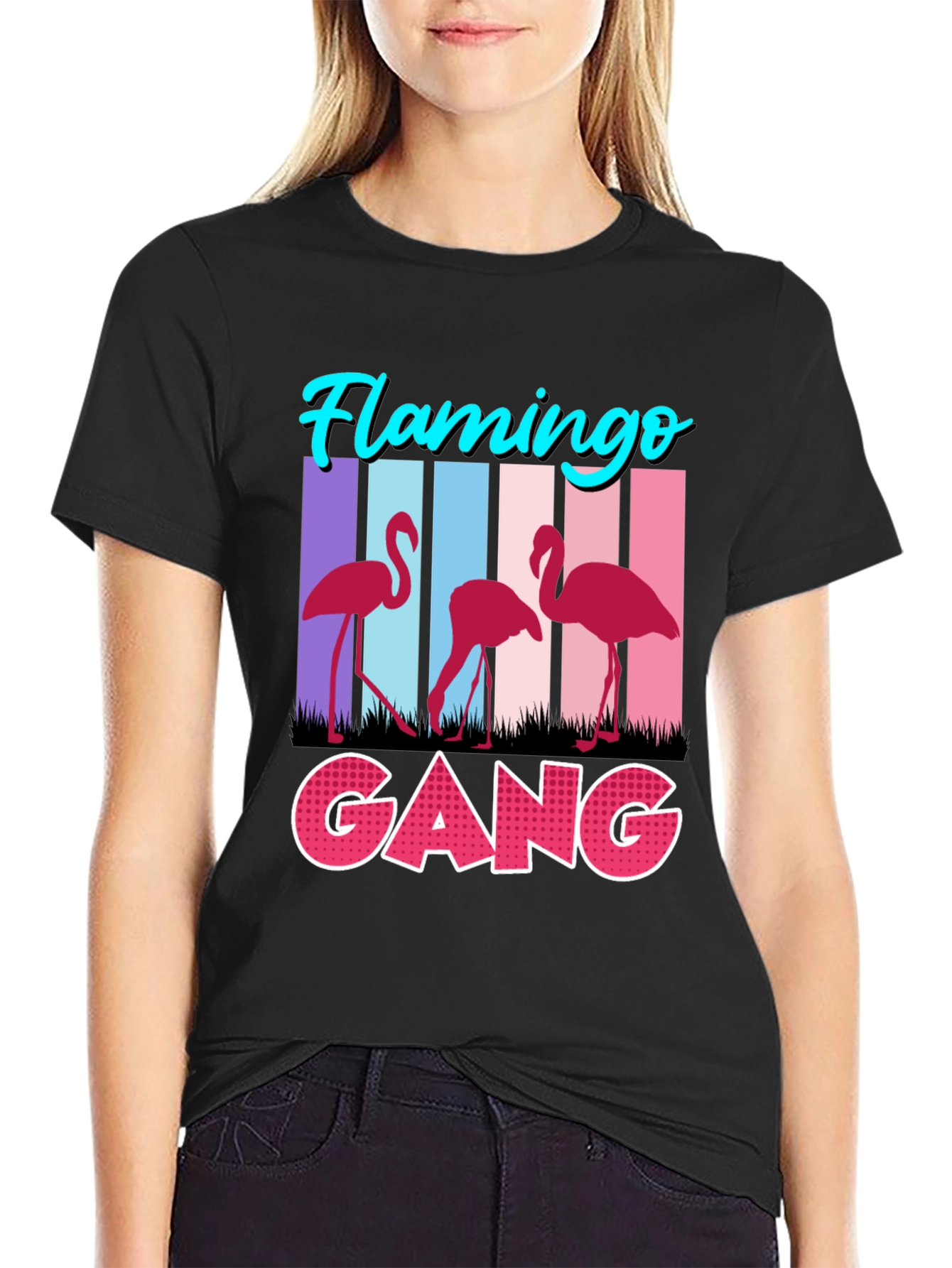 Flamingo Gang Graphic Tee