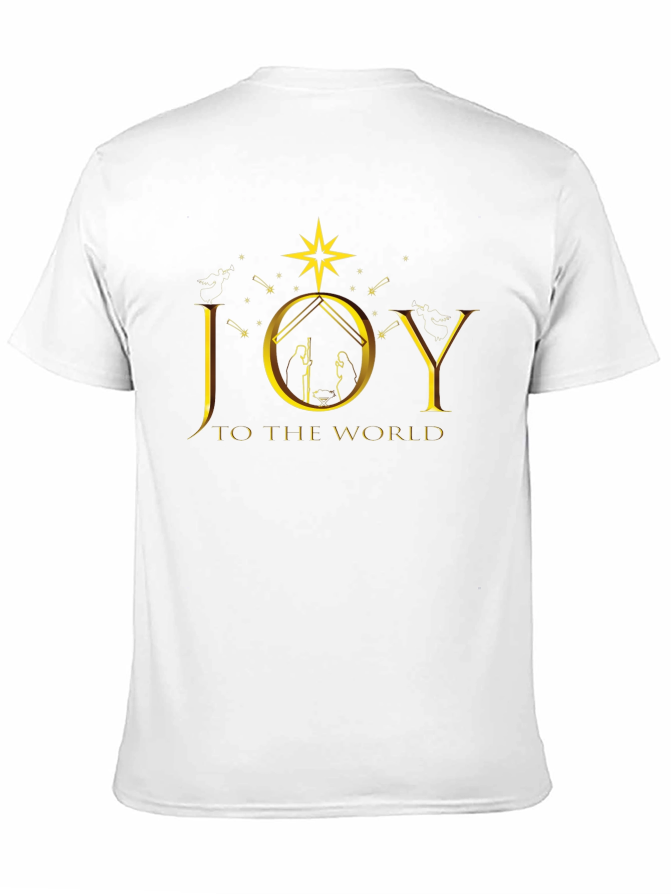 Joy to The World Christmas Graphic T-Shirt