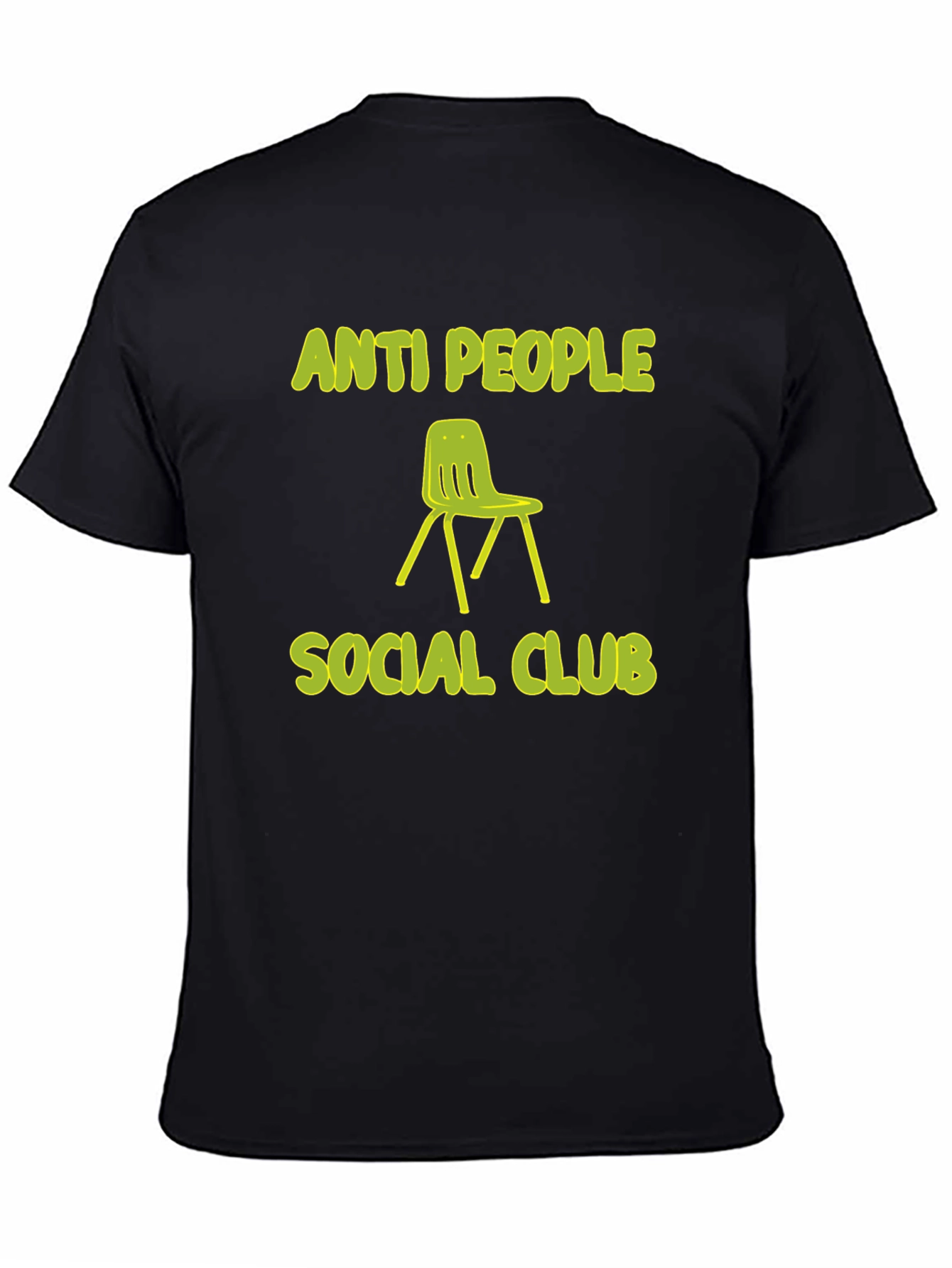 Anti People Social Club Graphic Tee - Novelty T-Shirt