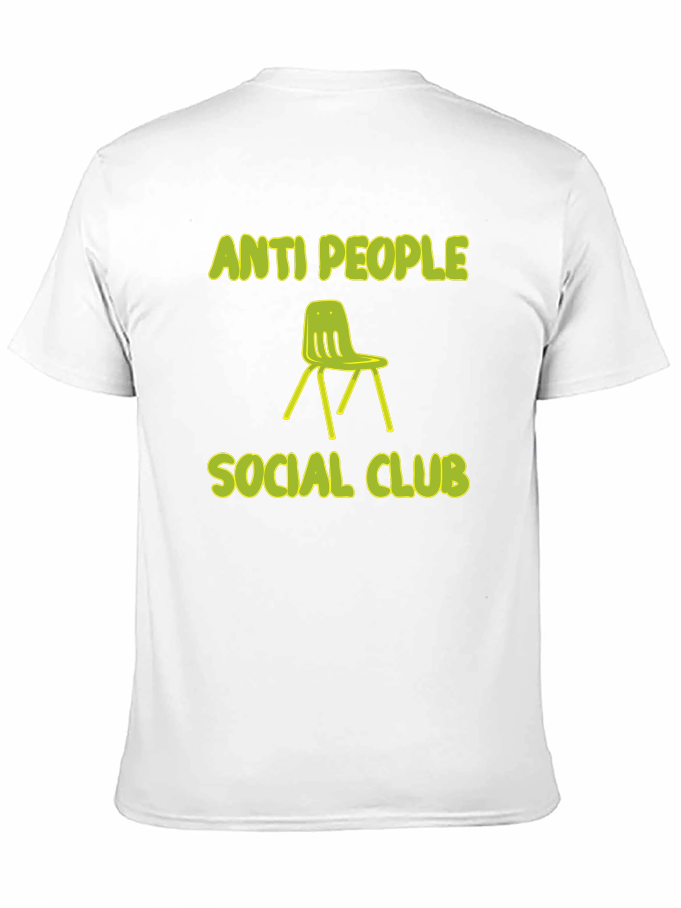 Anti People Social Club Graphic Tee - Novelty T-Shirt