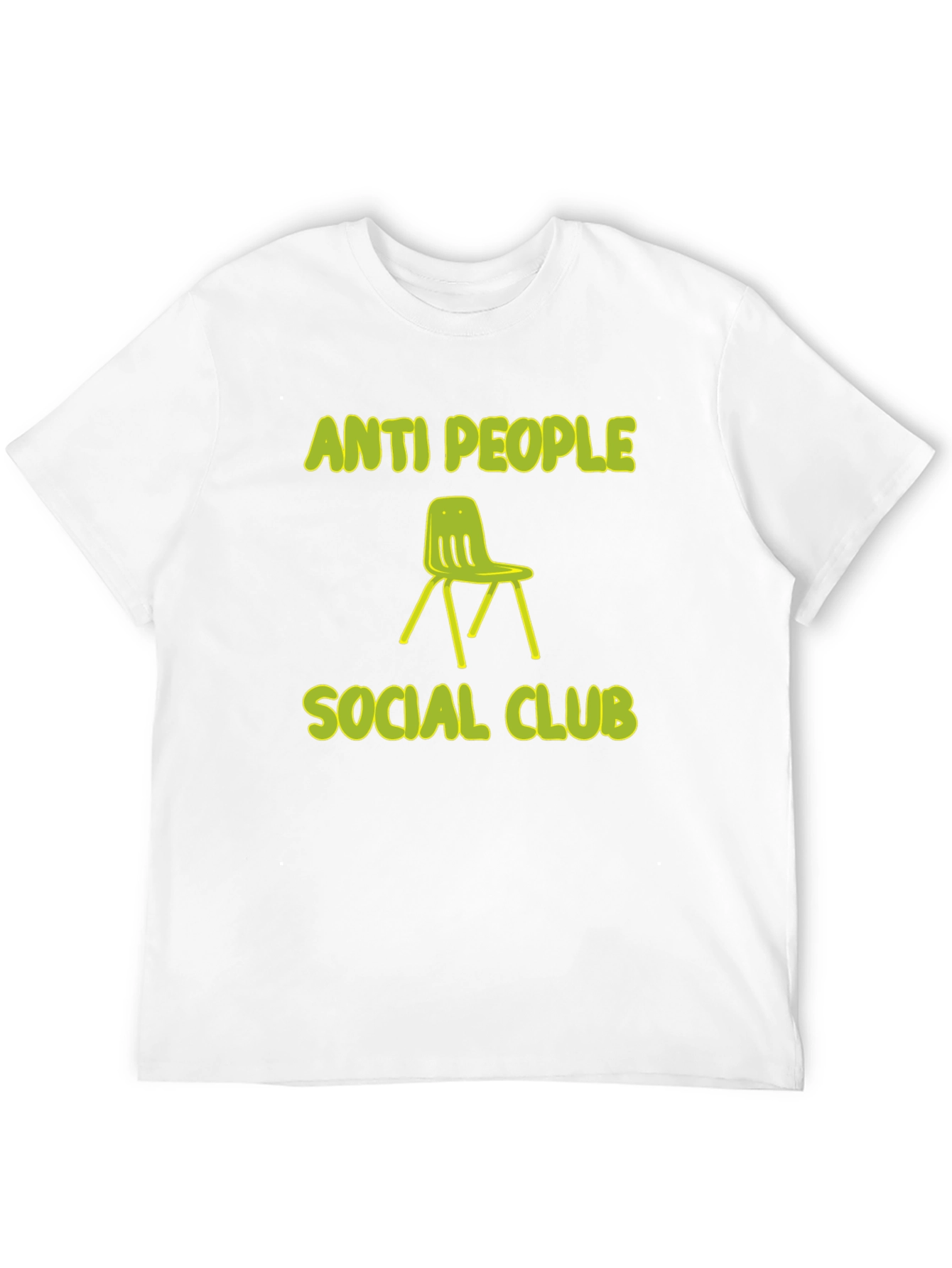 Anti People Social Club Graphic Tee - Novelty T-Shirt