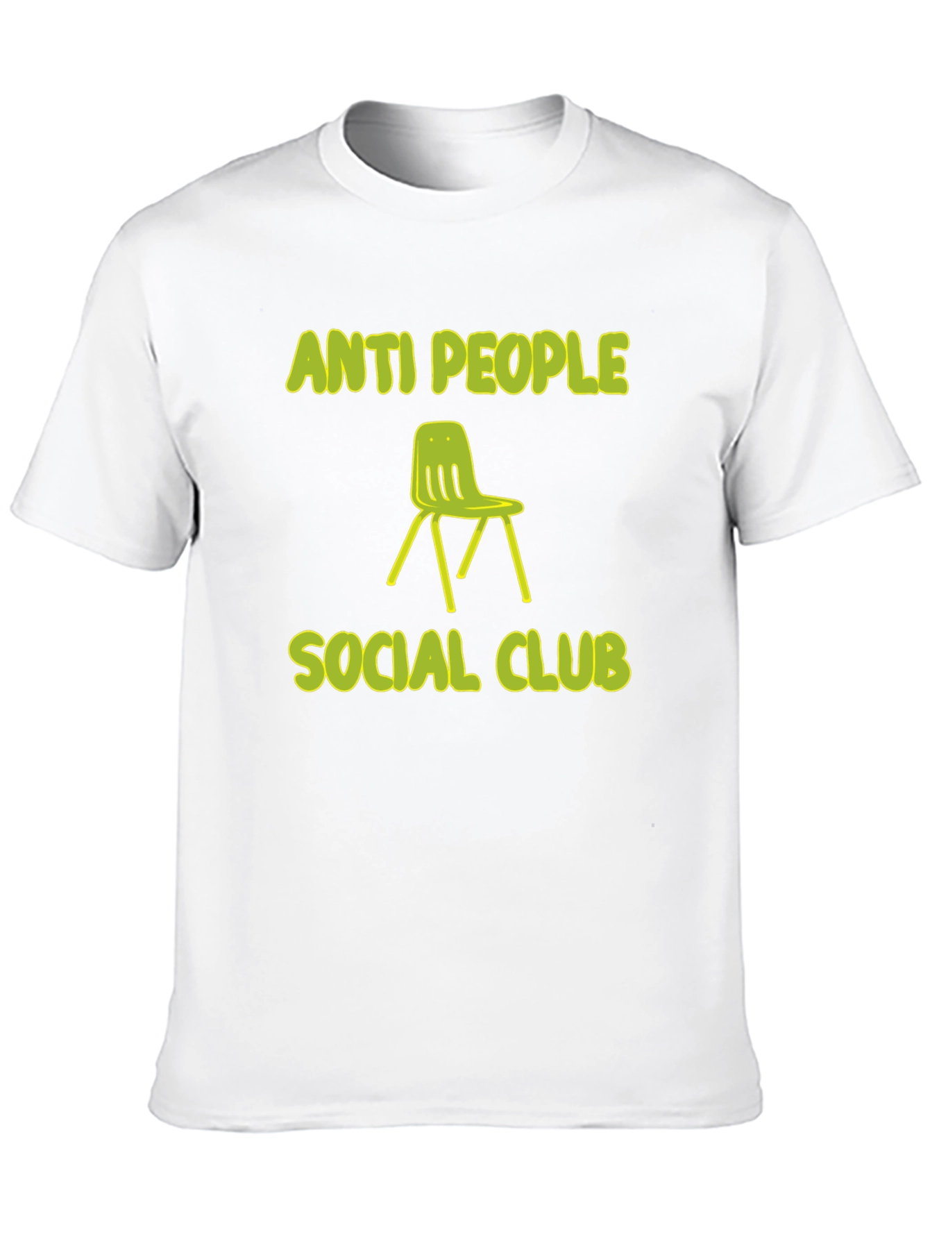 Anti People Social Club Graphic Tee - Novelty T-Shirt