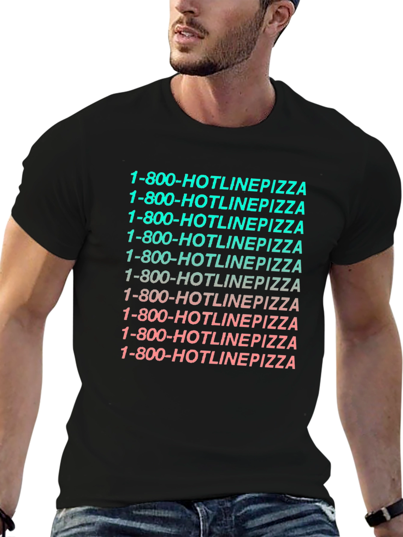 Hotline Pizza Graphic Tee