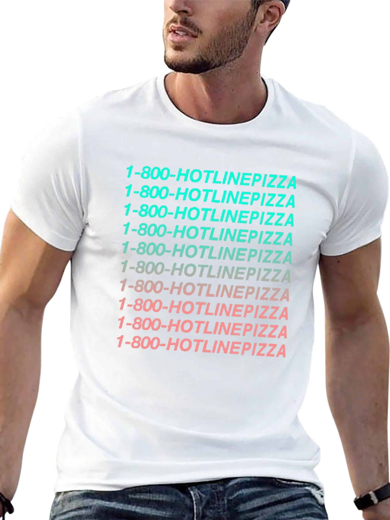 Hotline Pizza Graphic Tee