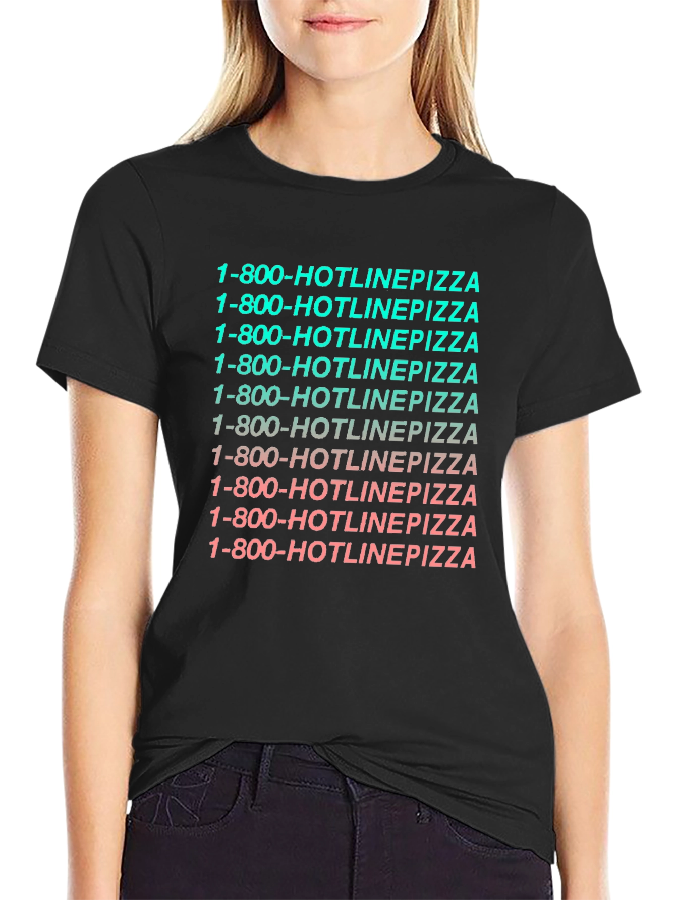 Hotline Pizza Graphic Tee