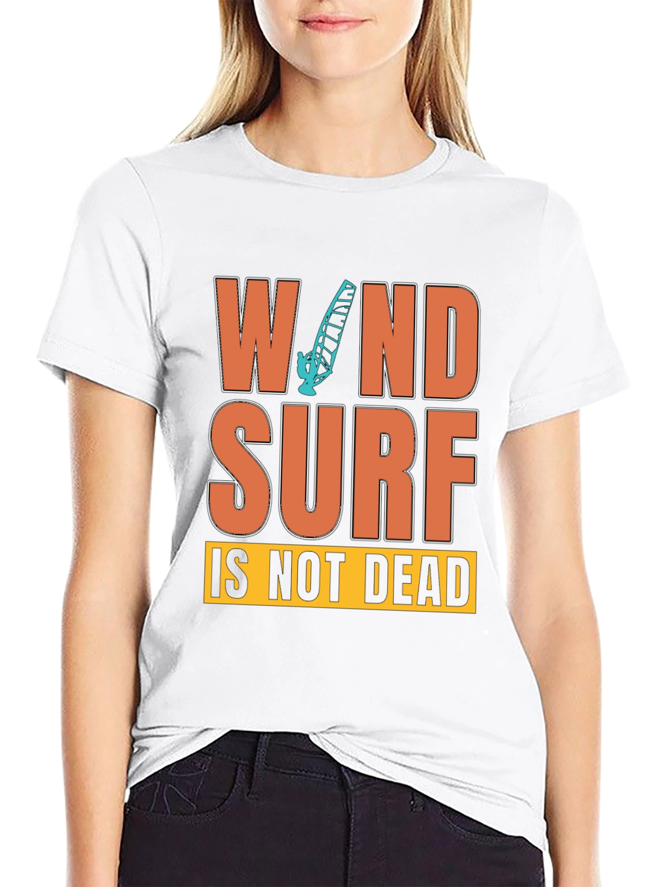 Windsurf Is Not Dead Graphic Tee