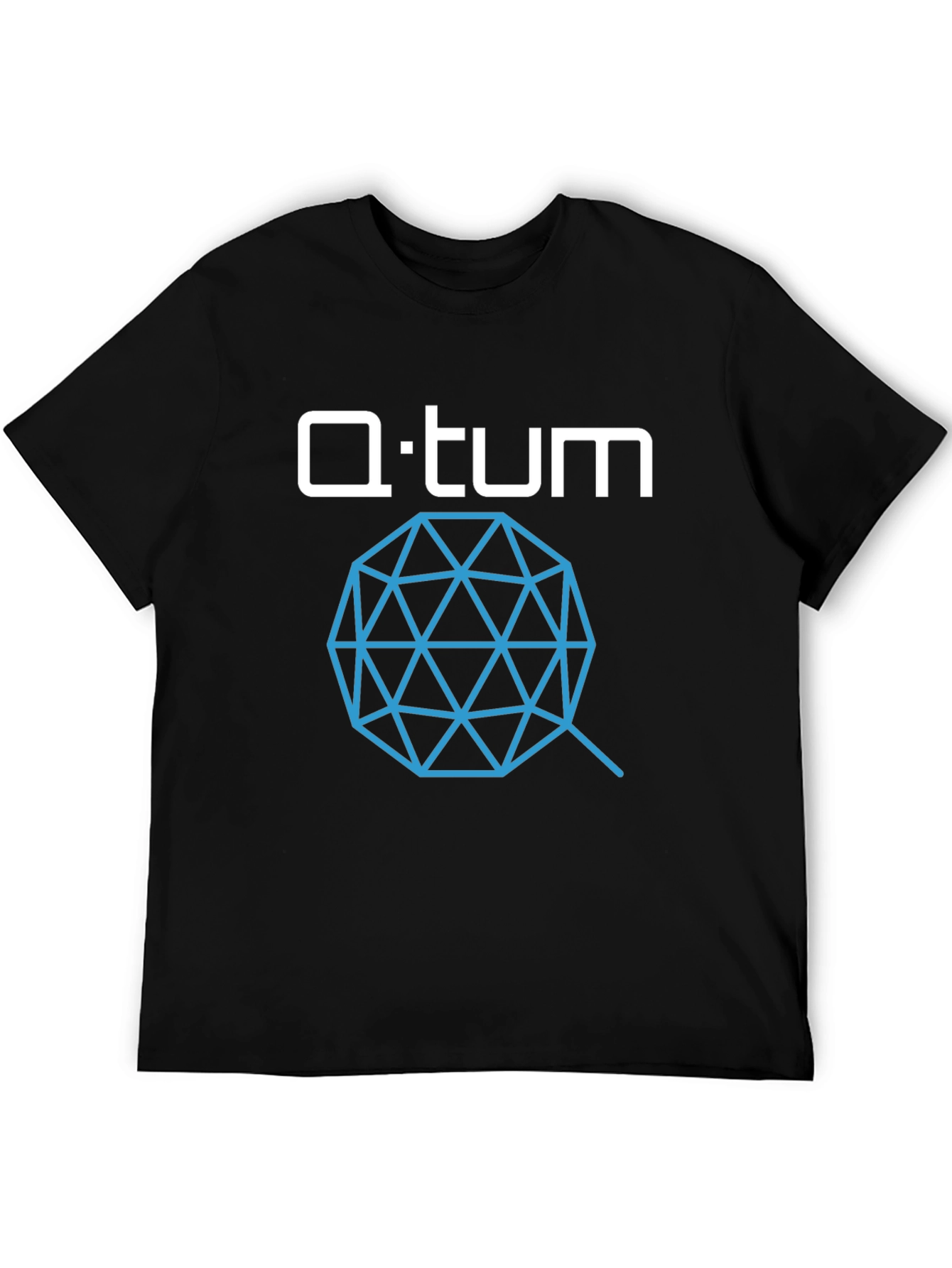 Qtum Cryptocurrency T-Shirt - Black Crypto Tee