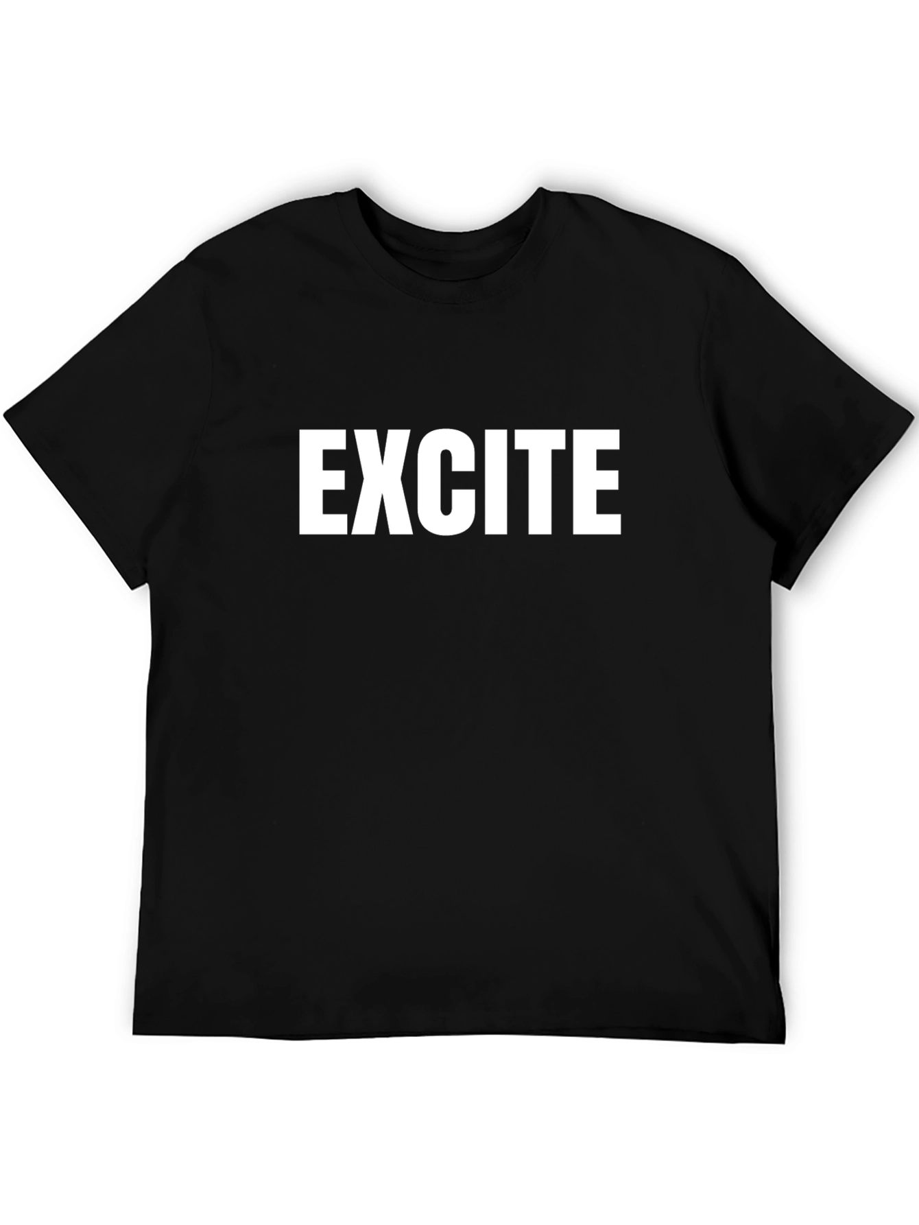 Excite Graphic Tee - Black