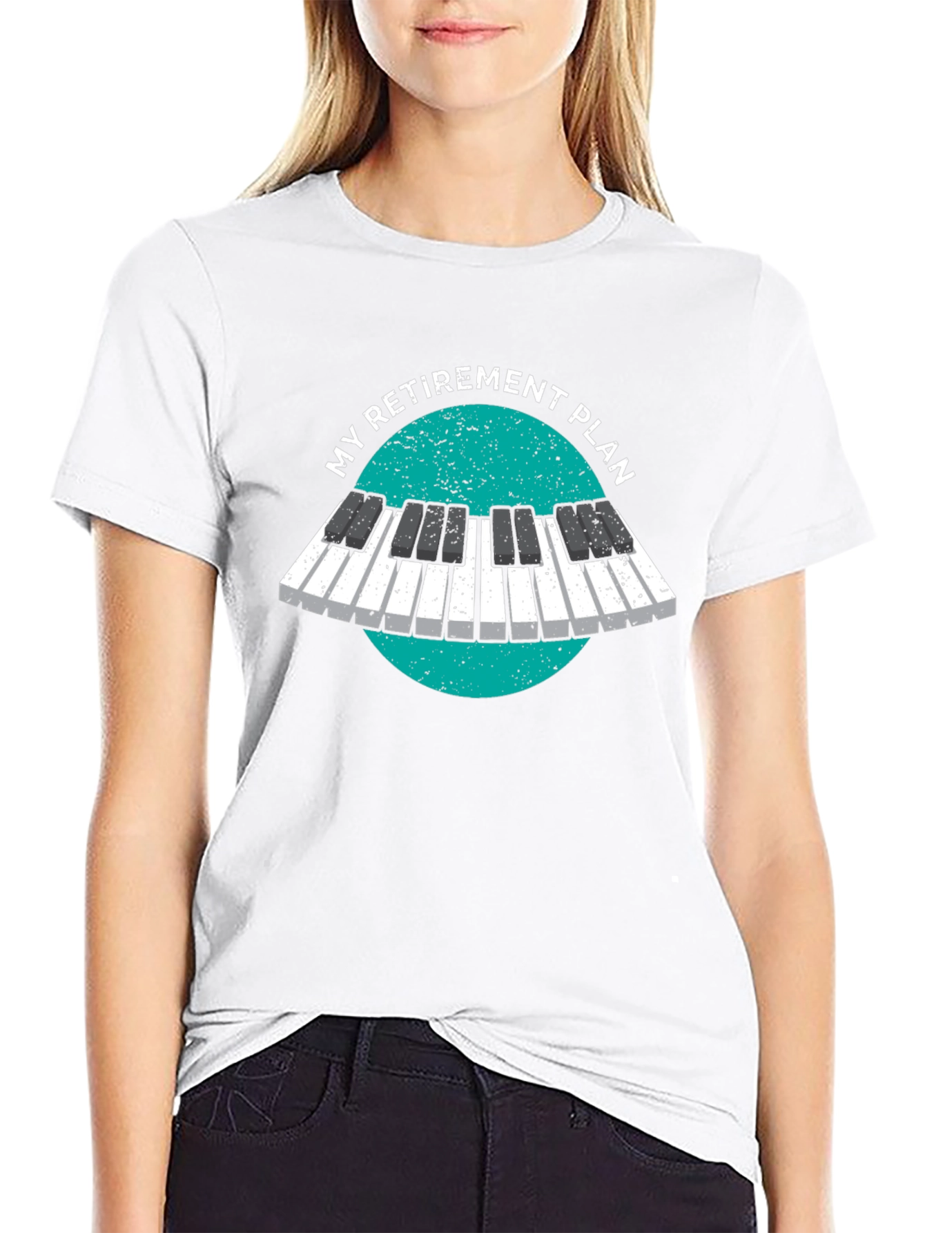 My Retirement Plan Piano T-Shirt