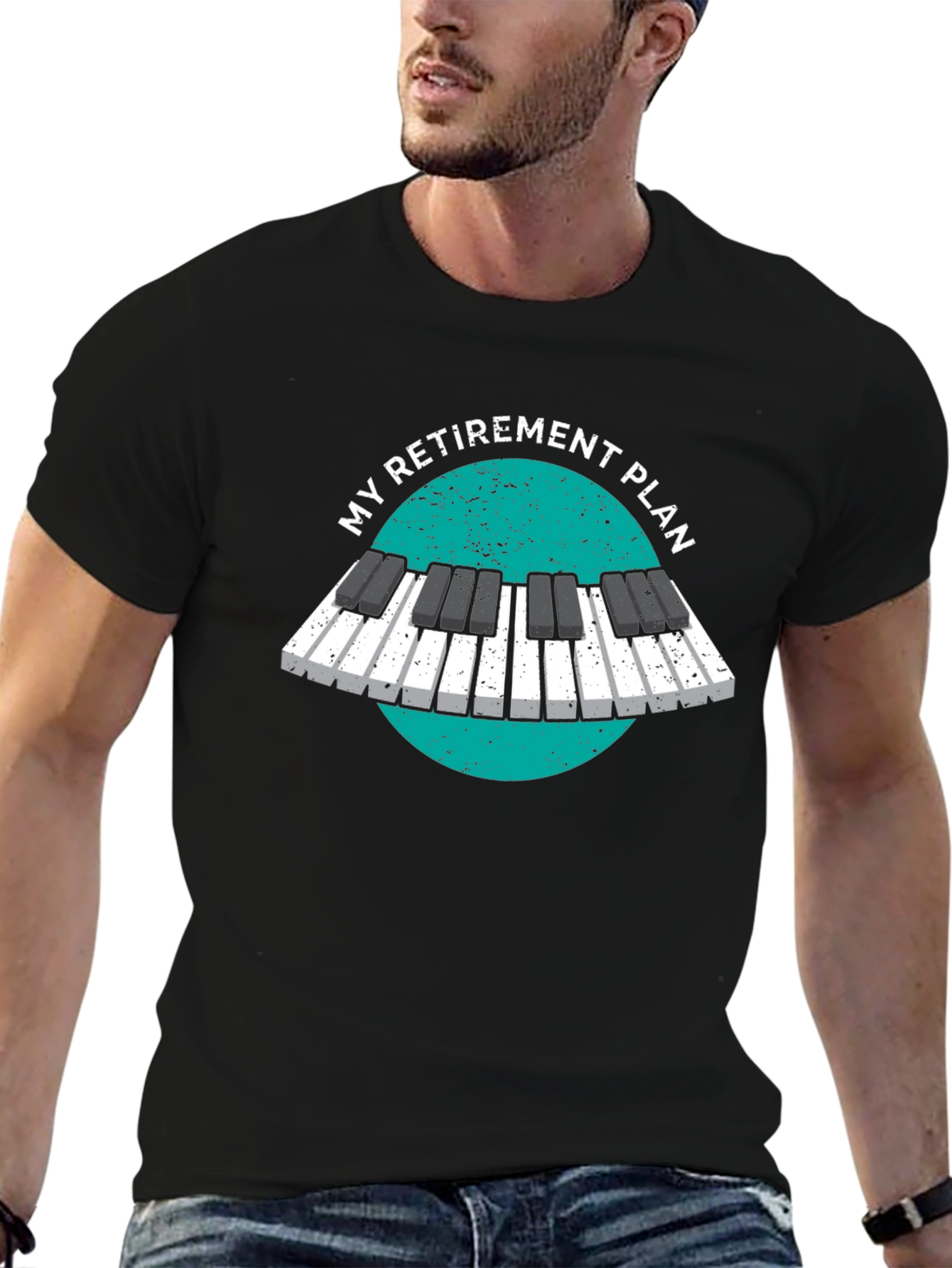 My Retirement Plan Piano T-Shirt