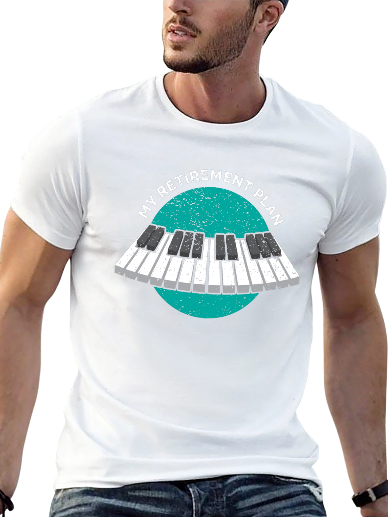 My Retirement Plan Piano T-Shirt
