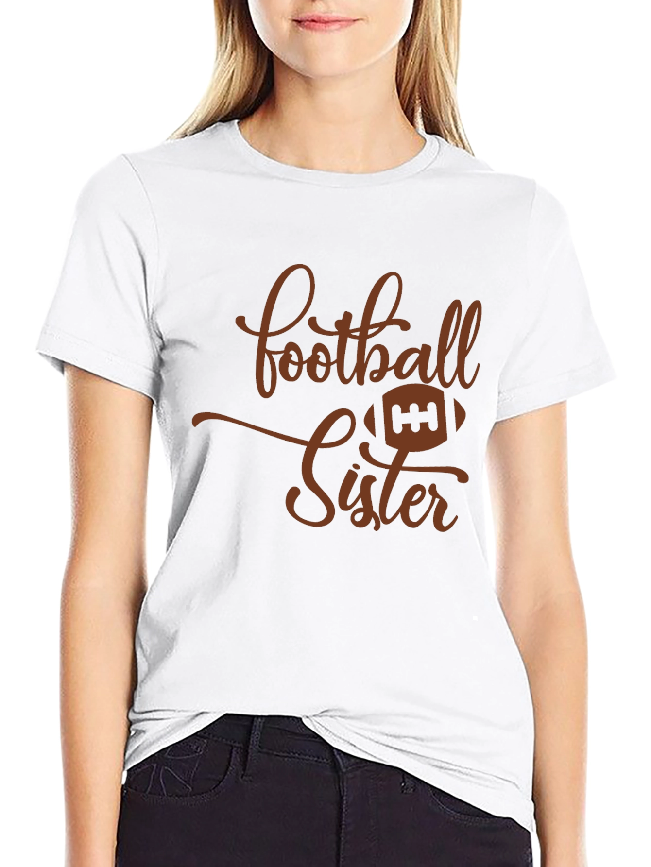 Football Sister Graphic Tee