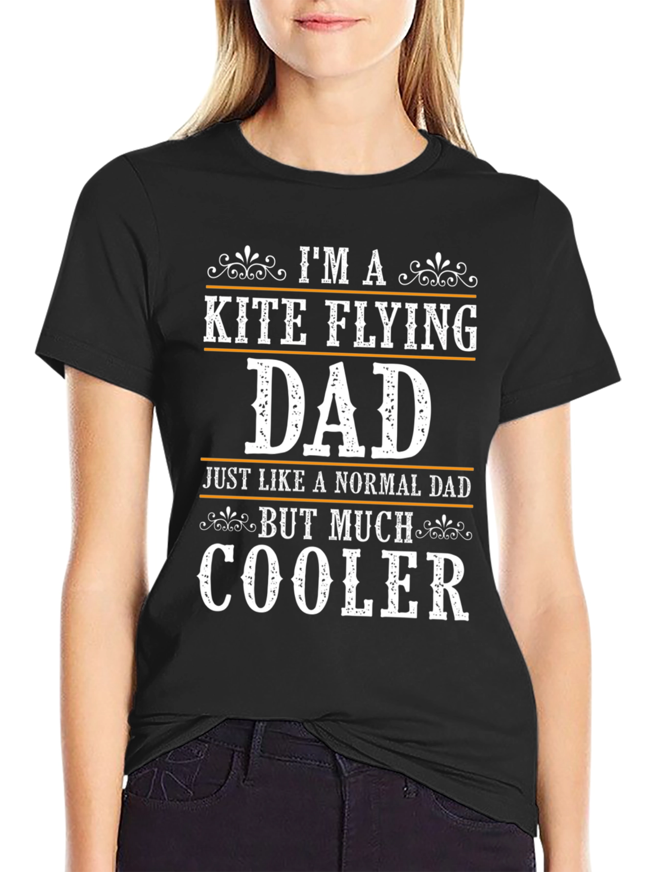 Kite Flying Dad T-Shirt - Cool Fathers Day Gift