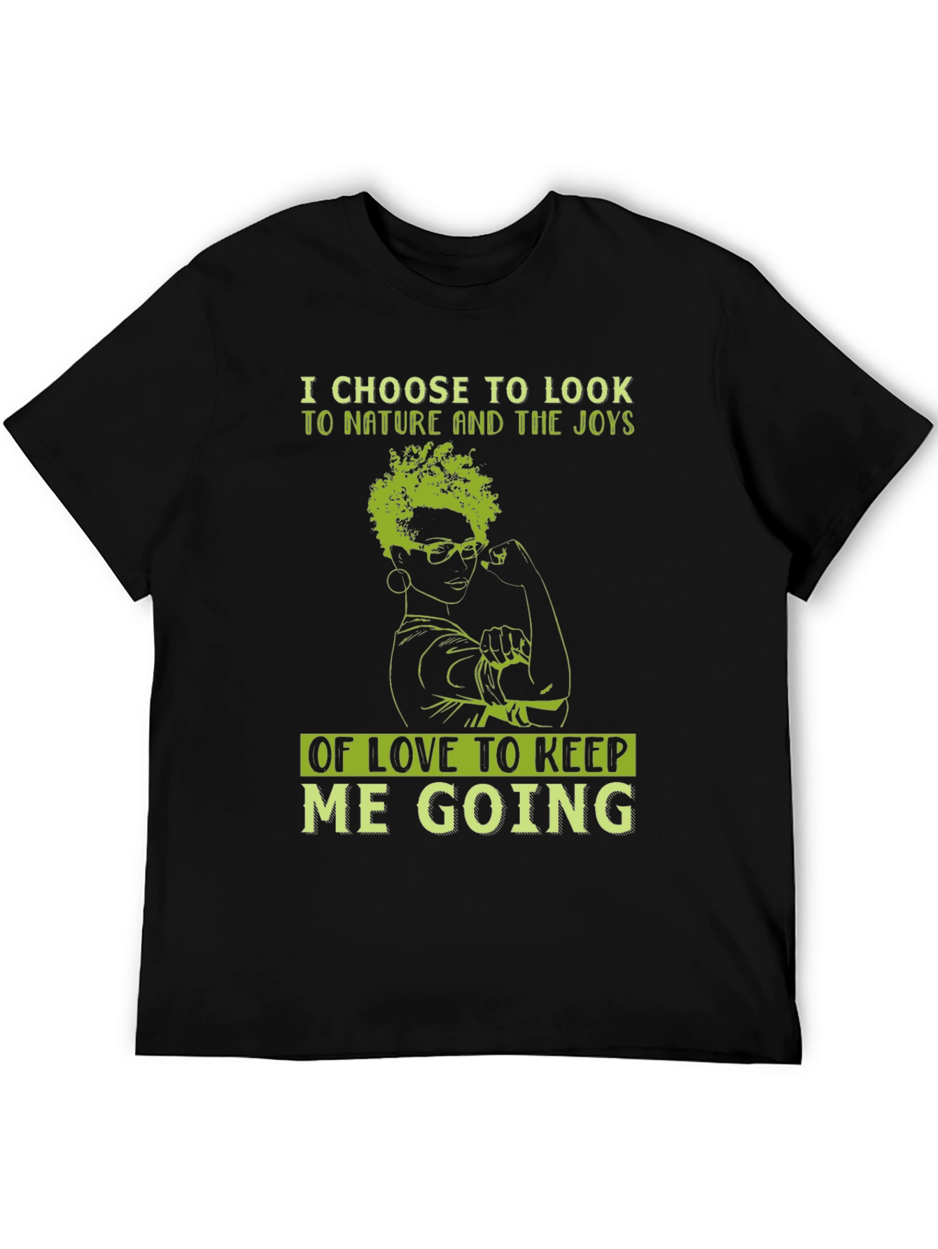 Nature & Love T-Shirt - Inspirational Graphic Tee