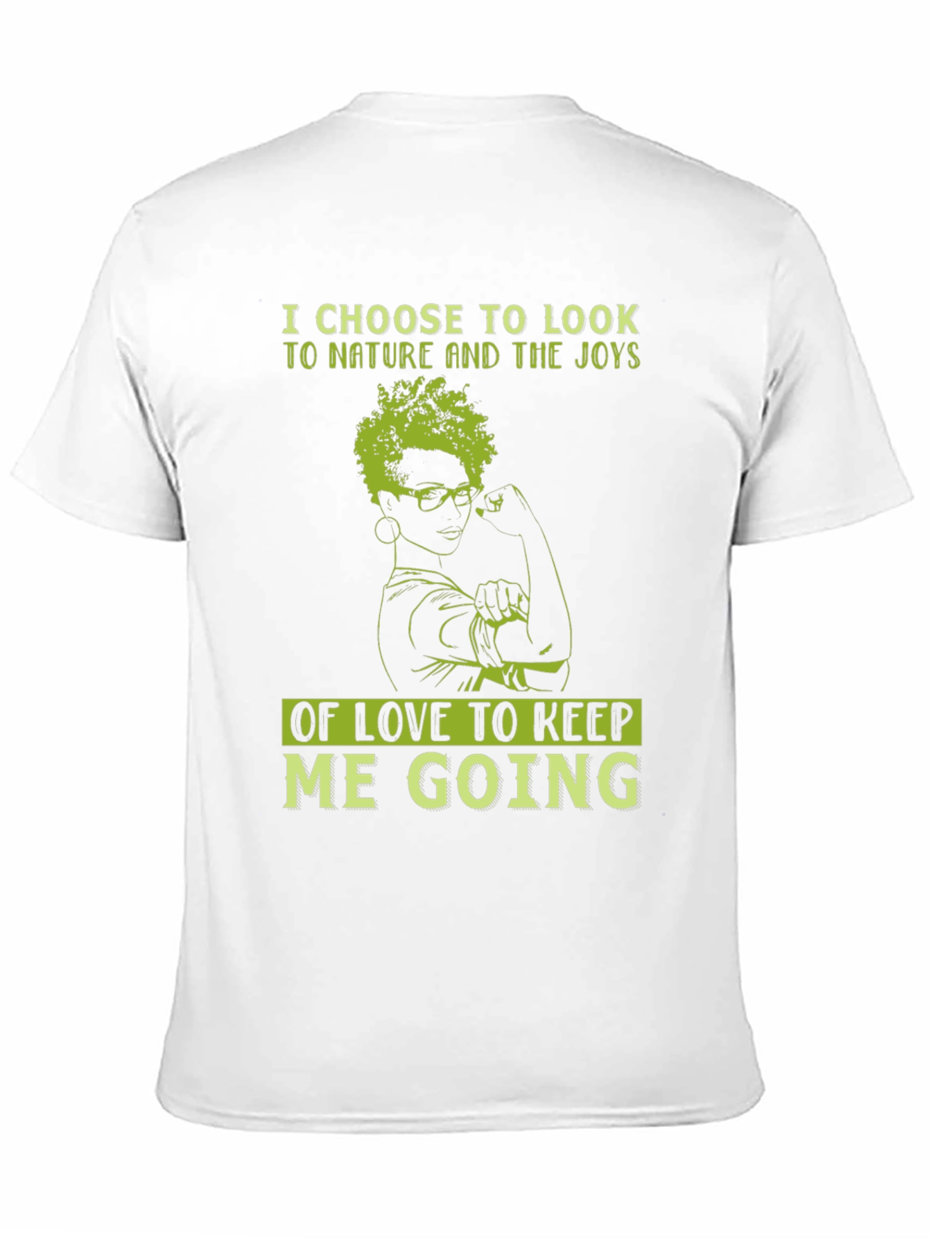 Nature & Love T-Shirt - Inspirational Graphic Tee
