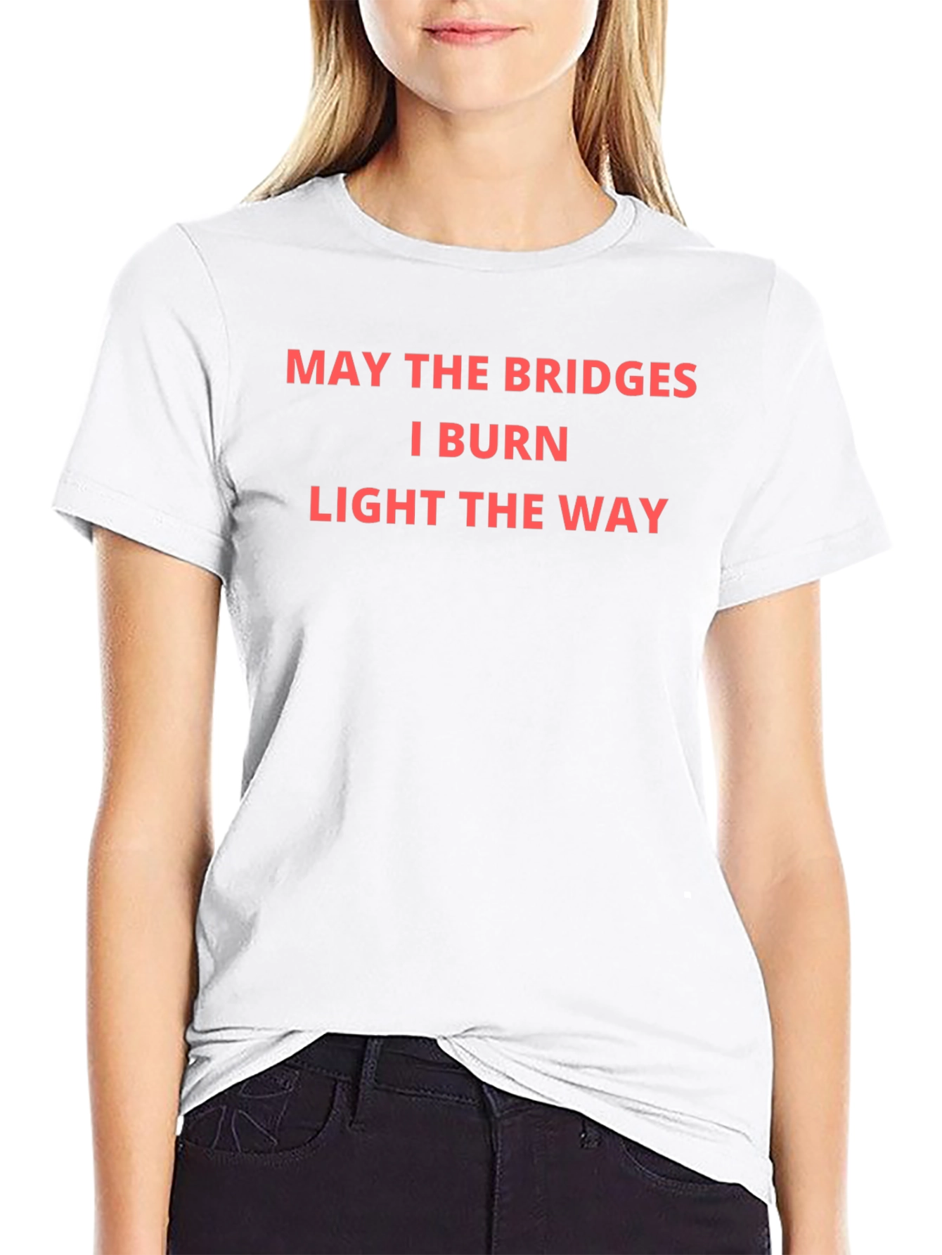 Bridges I Burn Graphic Tee - Black Casual Shirt