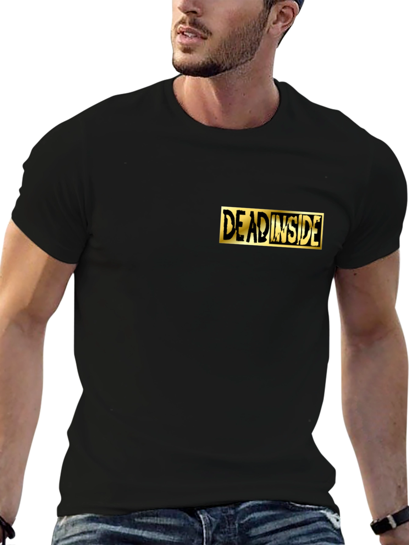 Dead Inside Graphic Tee - Stylish Menswear
