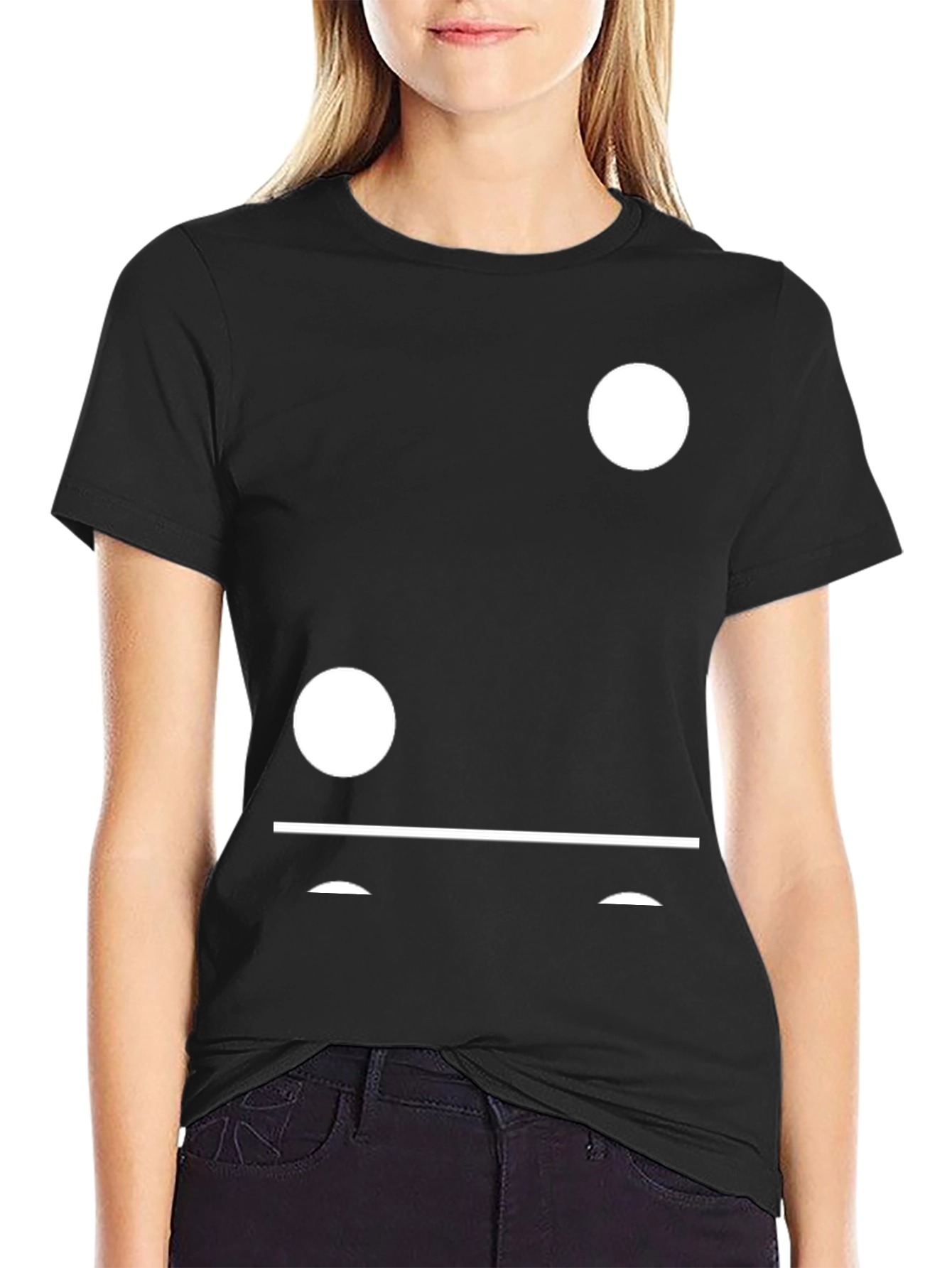 Domino One-Two T-Shirt - Classic Board Game Style