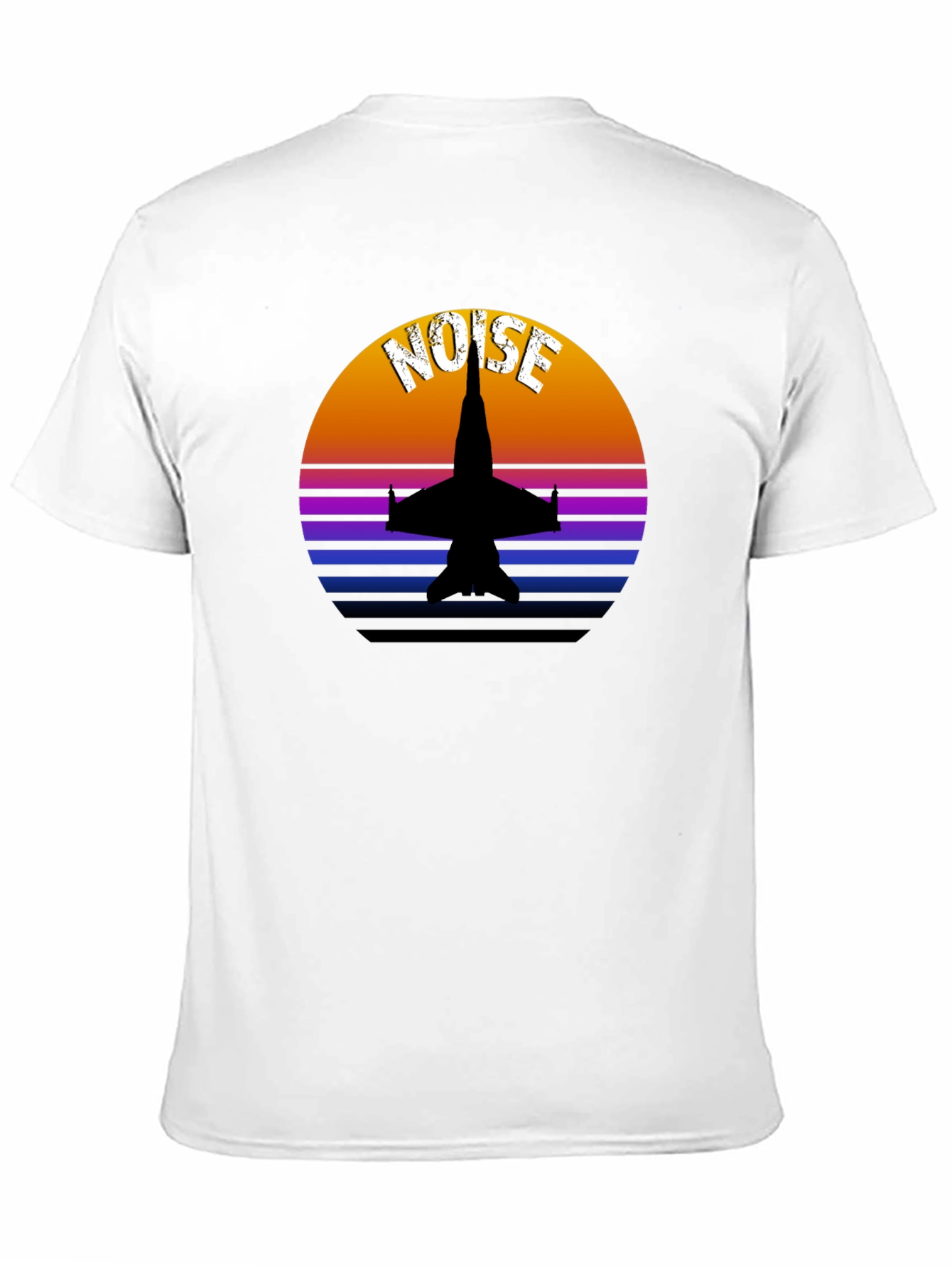 Retro Fighter Jet T-Shirt - Noise