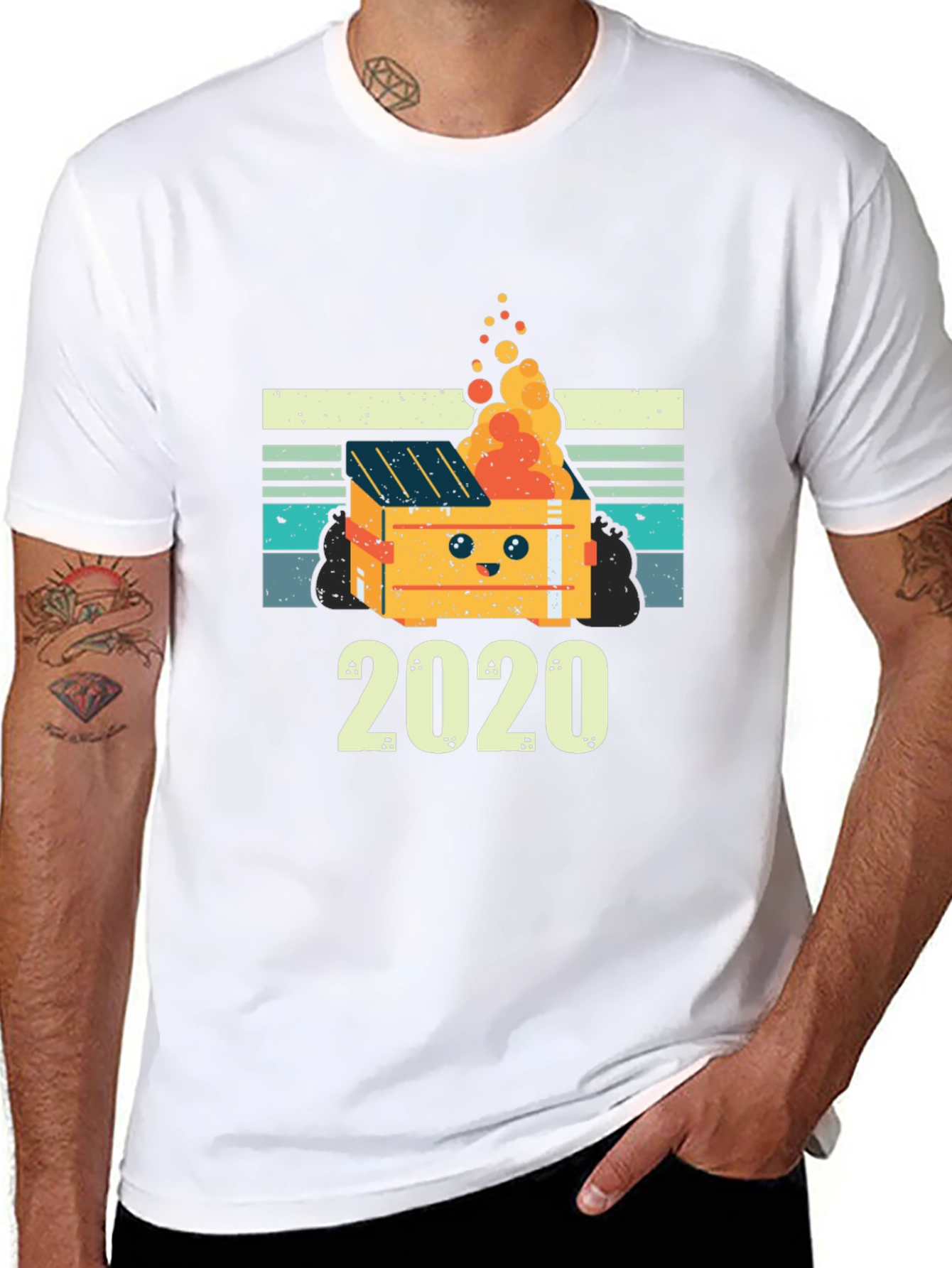 Dumpster Fire 2020 Graphic Tee
