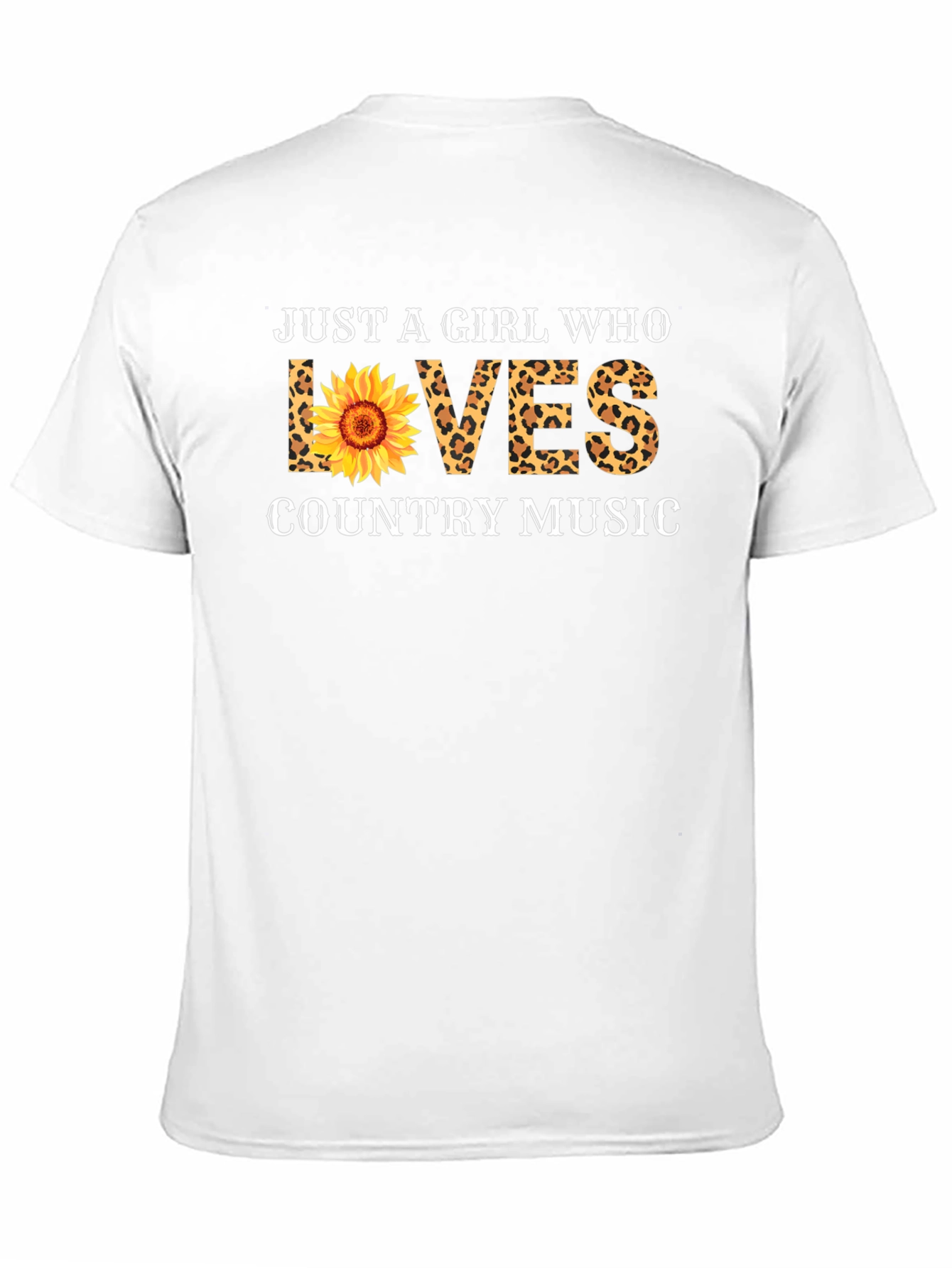 Sunflower Country Music Lover T-Shirt