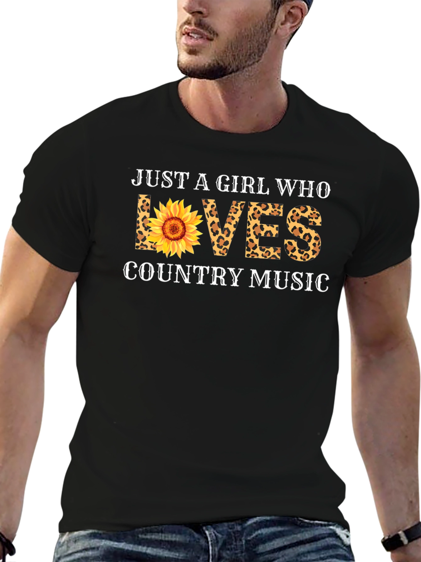 Sunflower Country Music Lover T-Shirt
