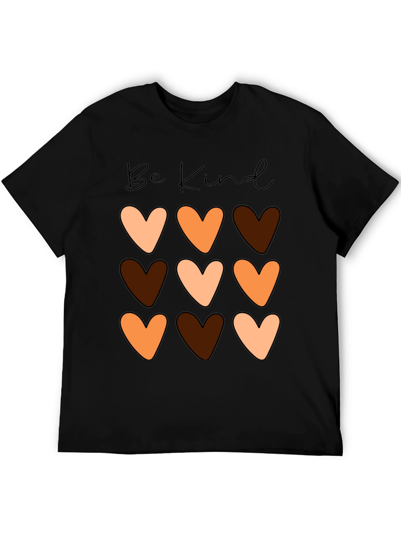 Be Kind Heart T-Shirt - Diversity Love Tee