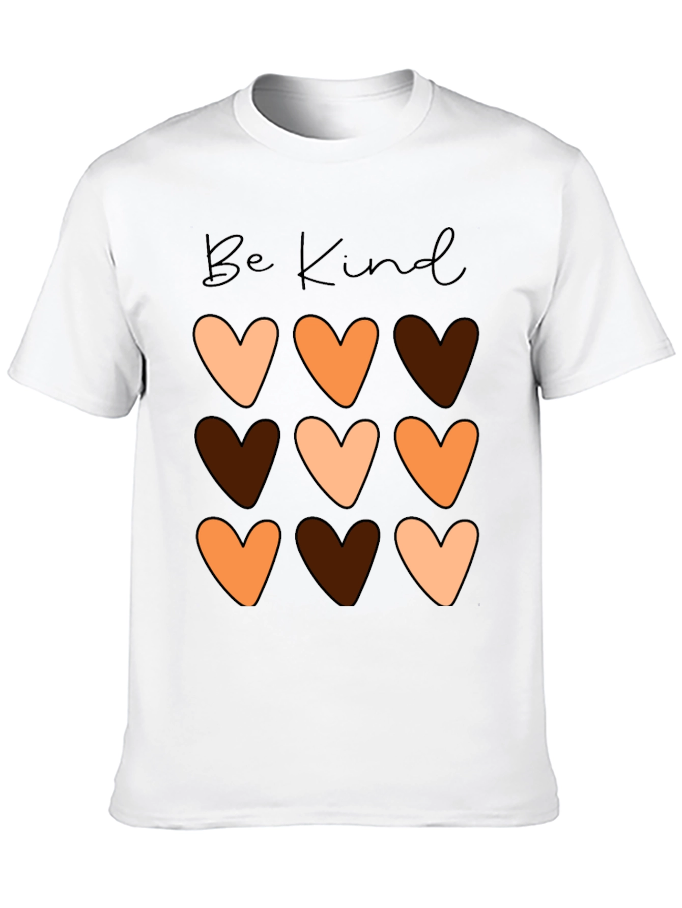 Be Kind Heart T-Shirt - Diversity Love Tee