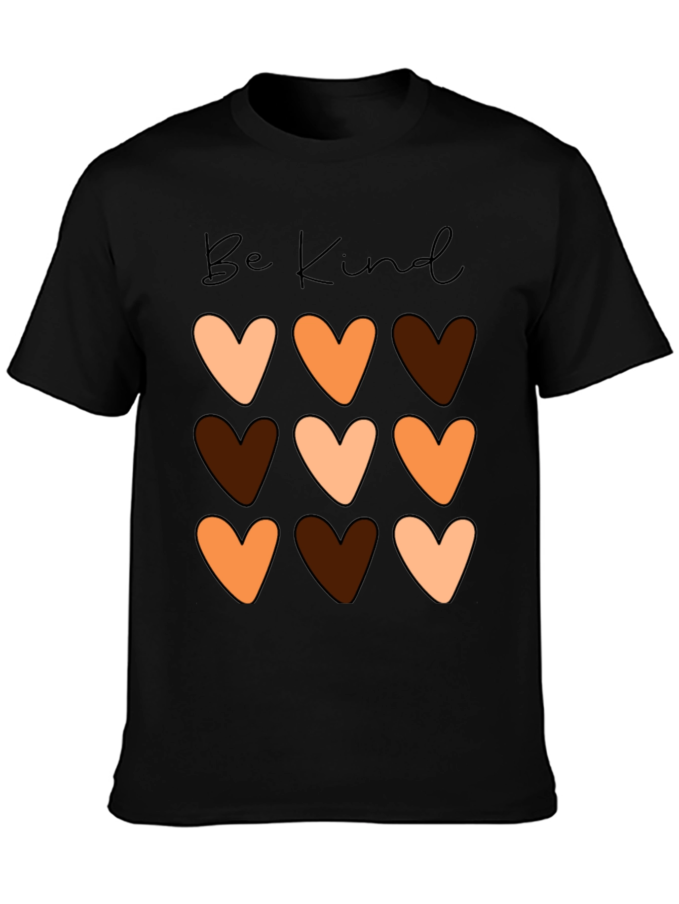 Be Kind Heart T-Shirt - Diversity Love Tee