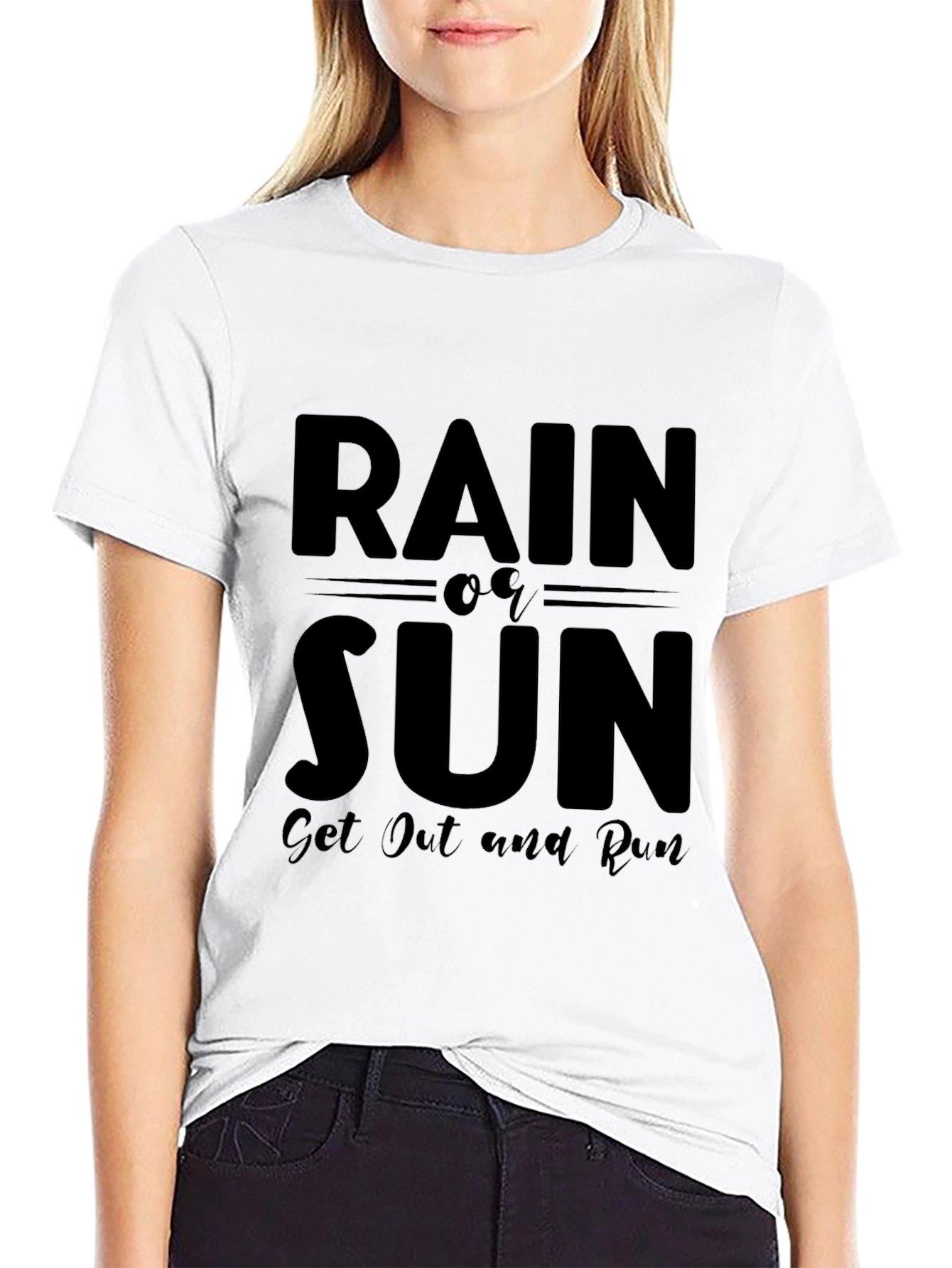 Rain or Sun Running T-Shirt
