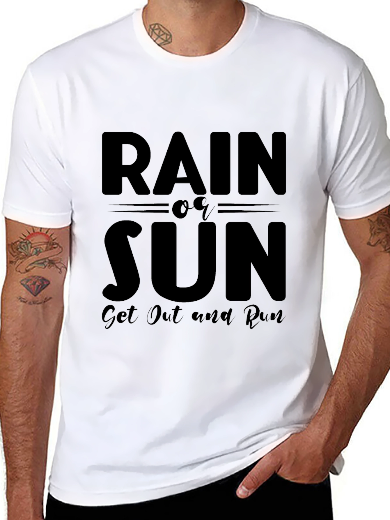 Rain or Sun Running T-Shirt