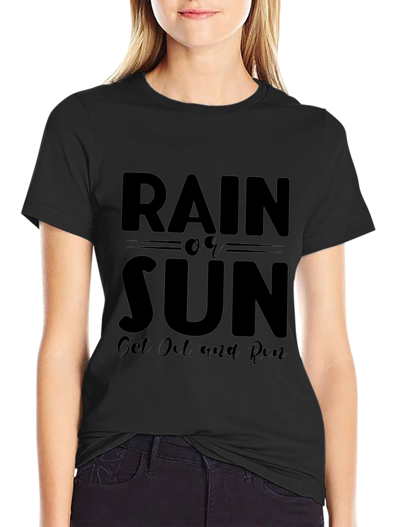 Rain or Sun Running T-Shirt