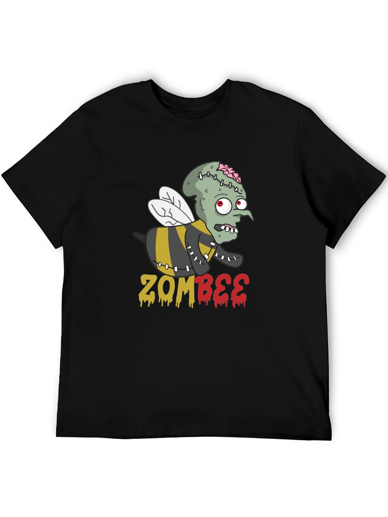 Zombee Graphic T-Shirt - Halloween Zombie Bee