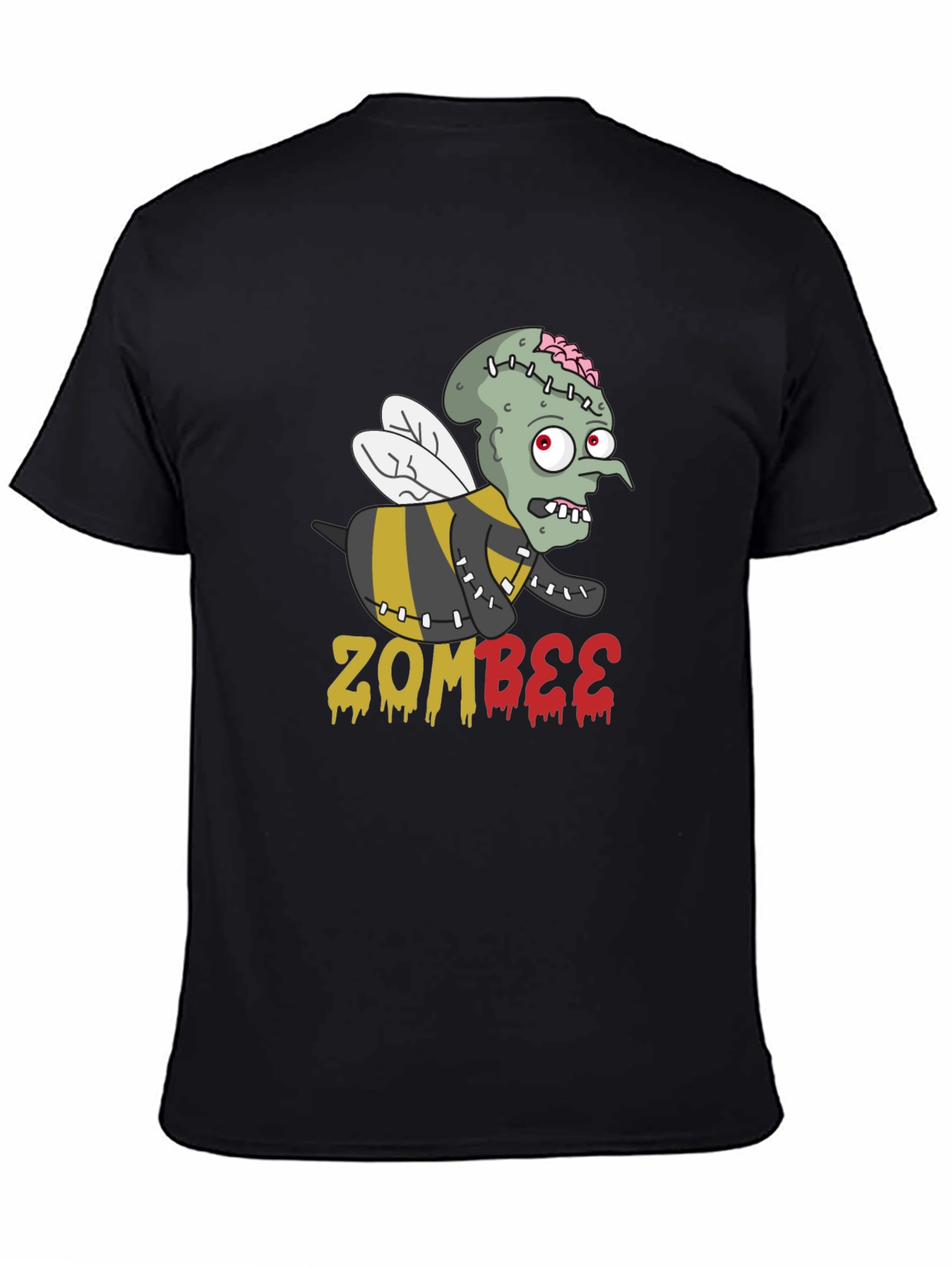Zombee Graphic T-Shirt - Halloween Zombie Bee