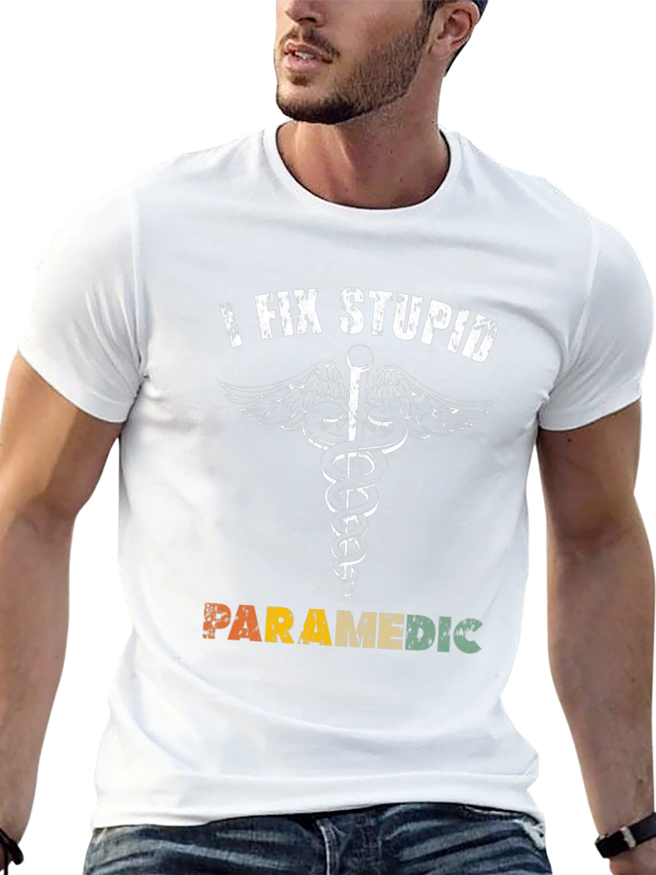 I Fix Stupid Paramedic T-Shirt